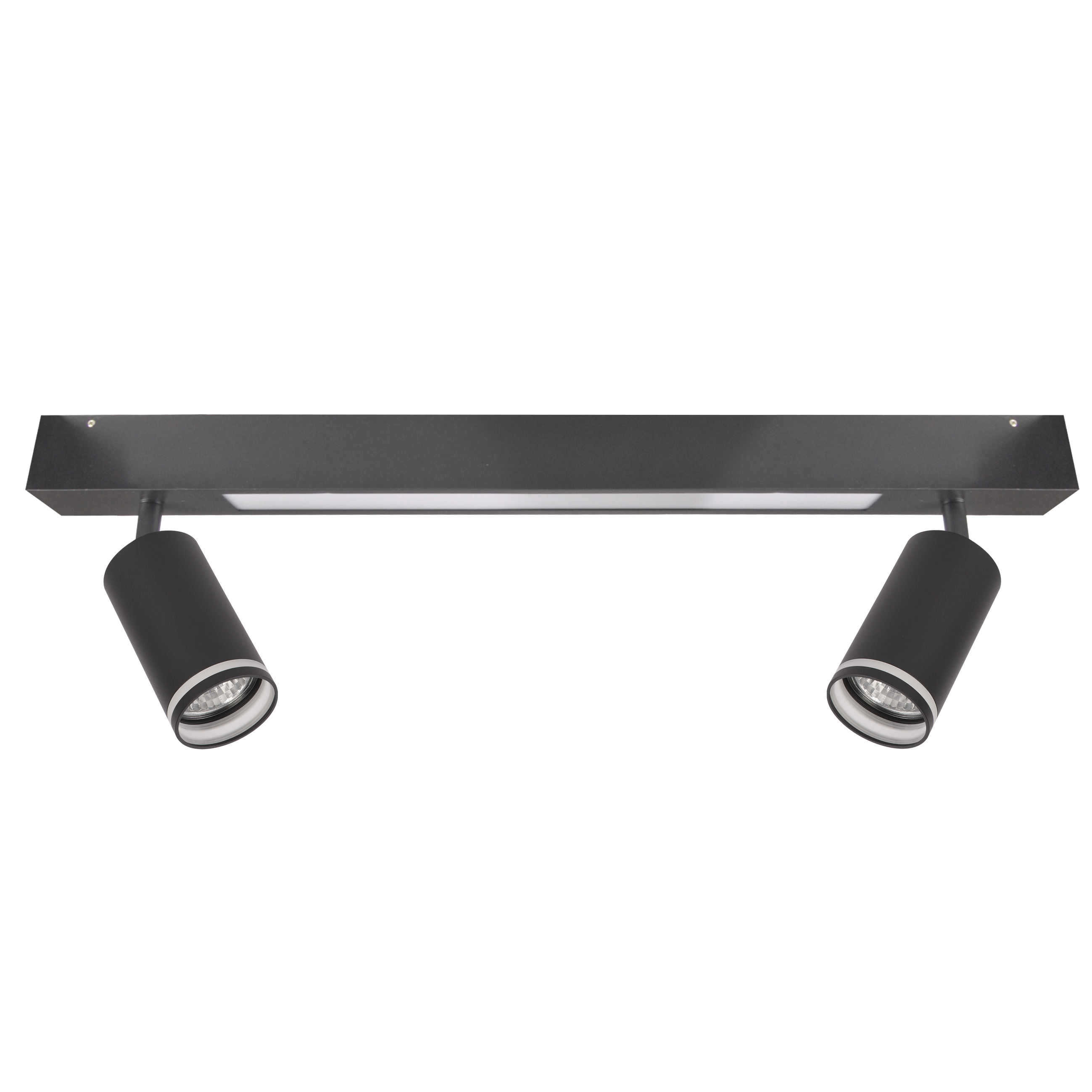 Listwa reflektorowa Paris czarna 2 x GU10 800 lm LED Goldlux