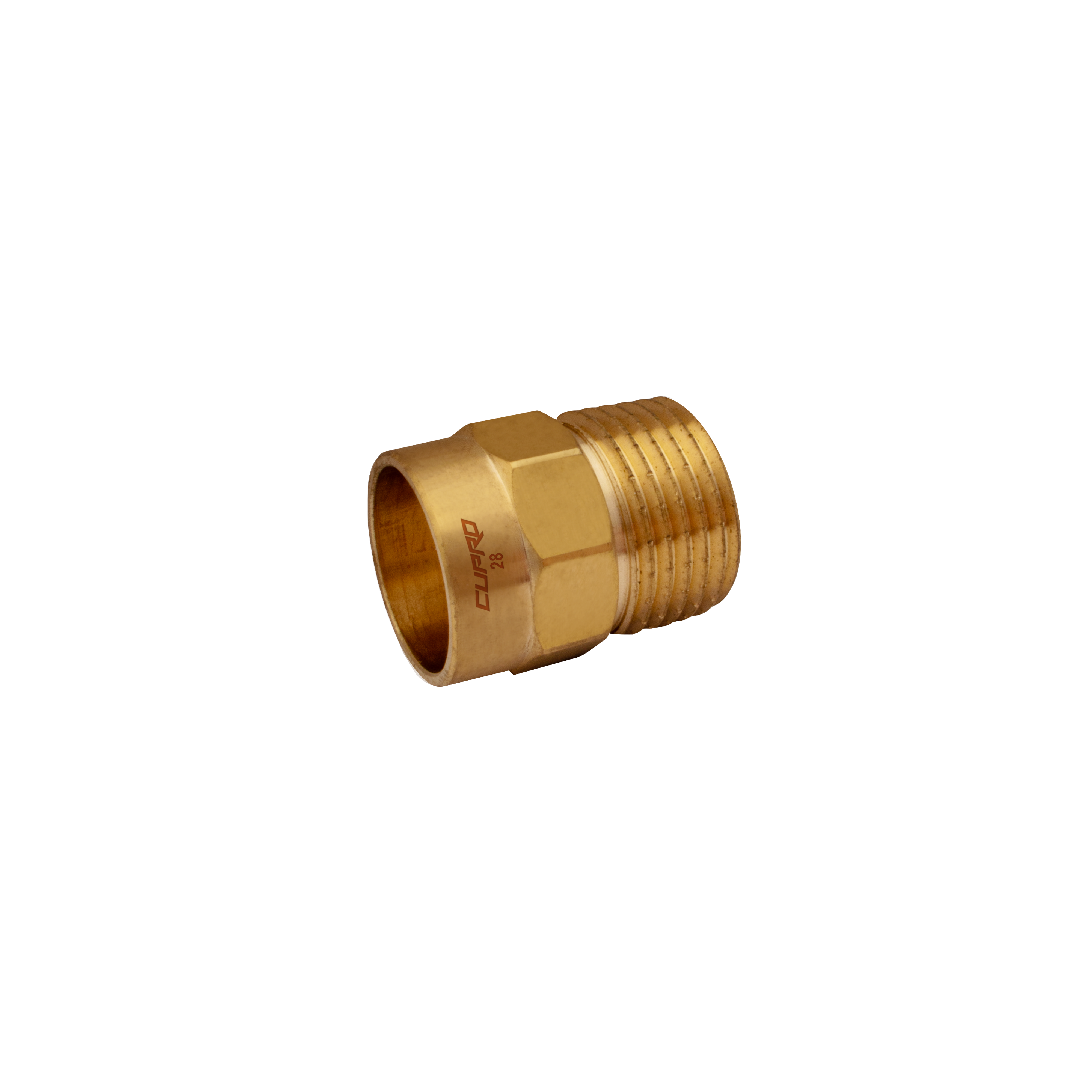 Nypel  GZ 28 mm-3/4" L CUPRO