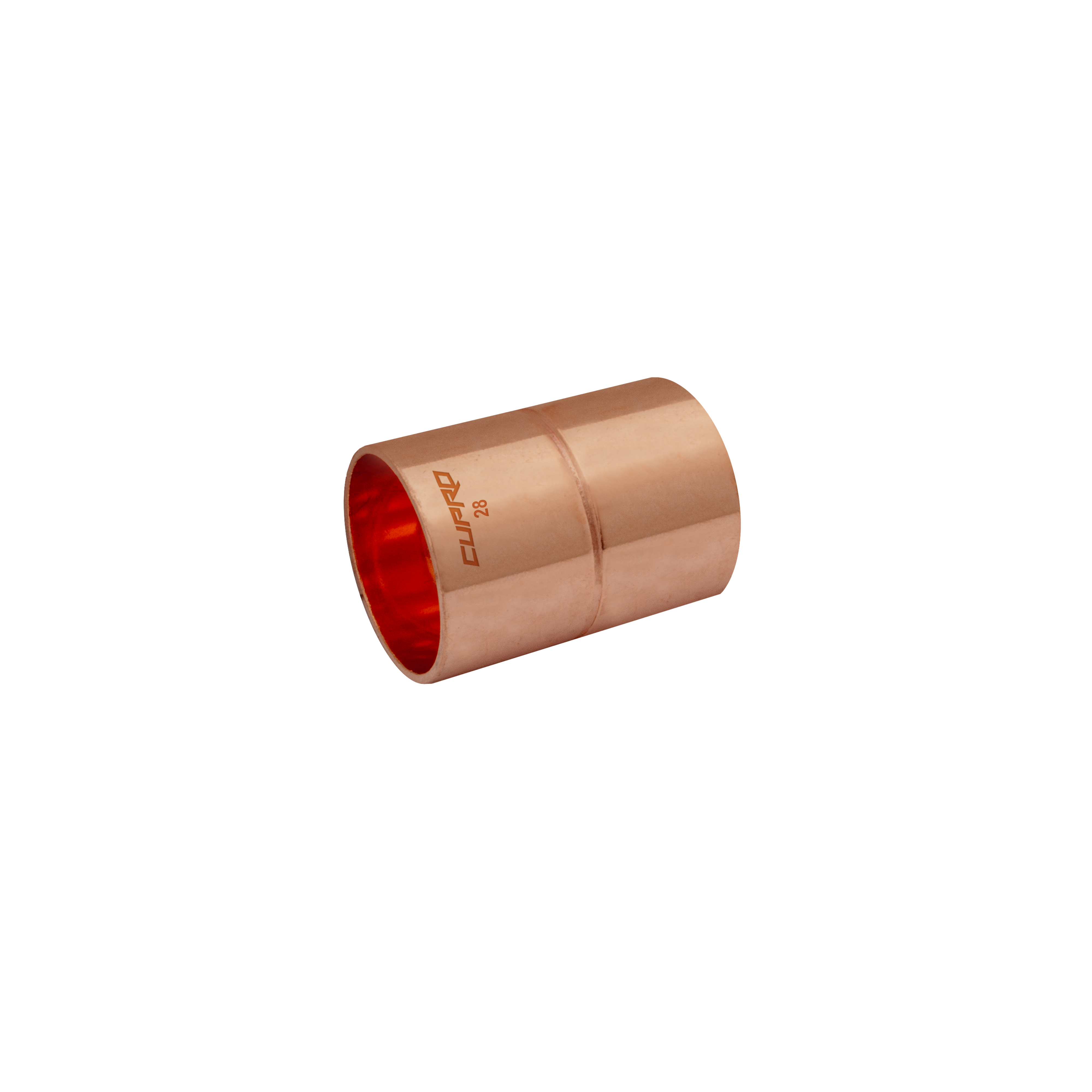 Mufa  28 mm L CUPRO