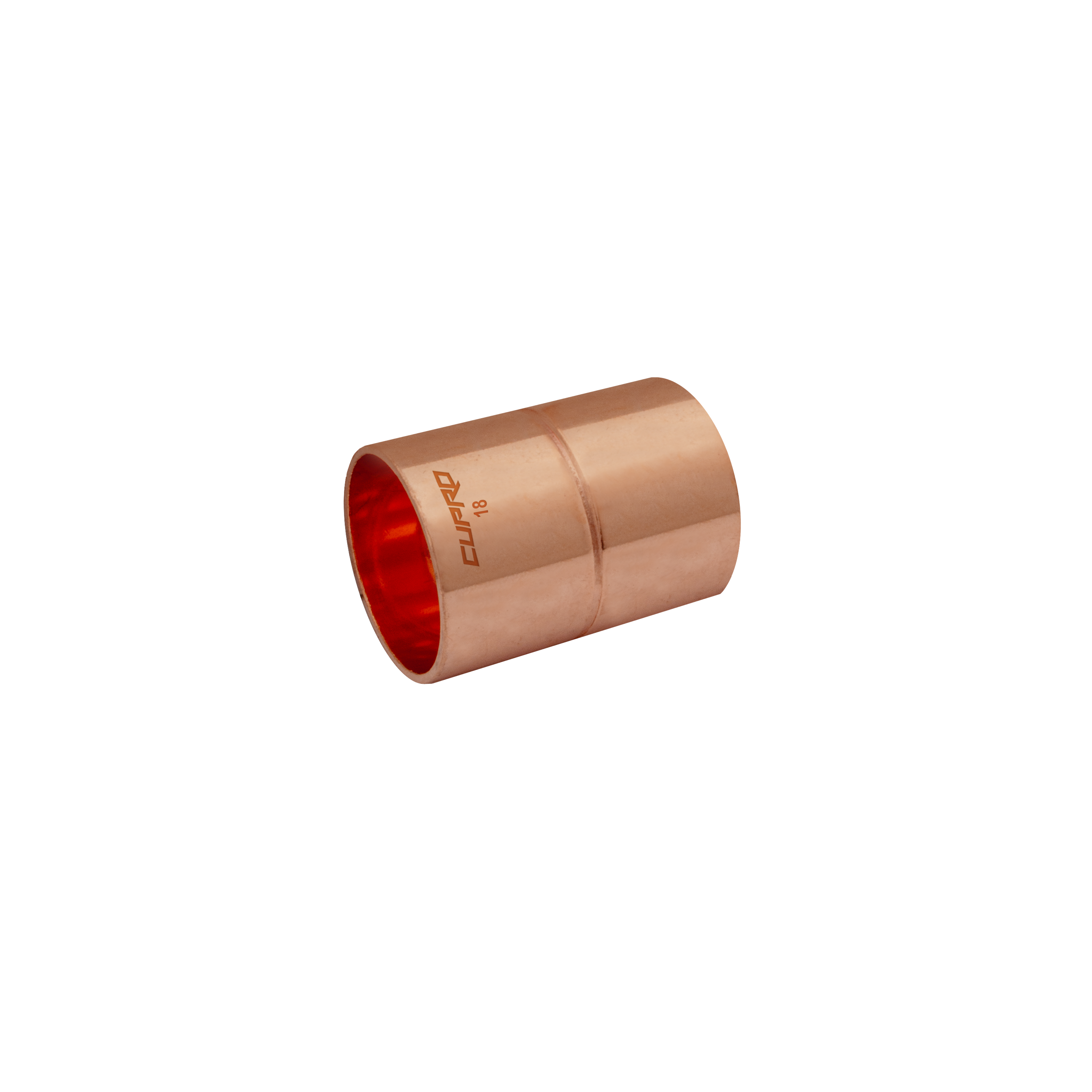 Mufa 22 mm L CUPRO