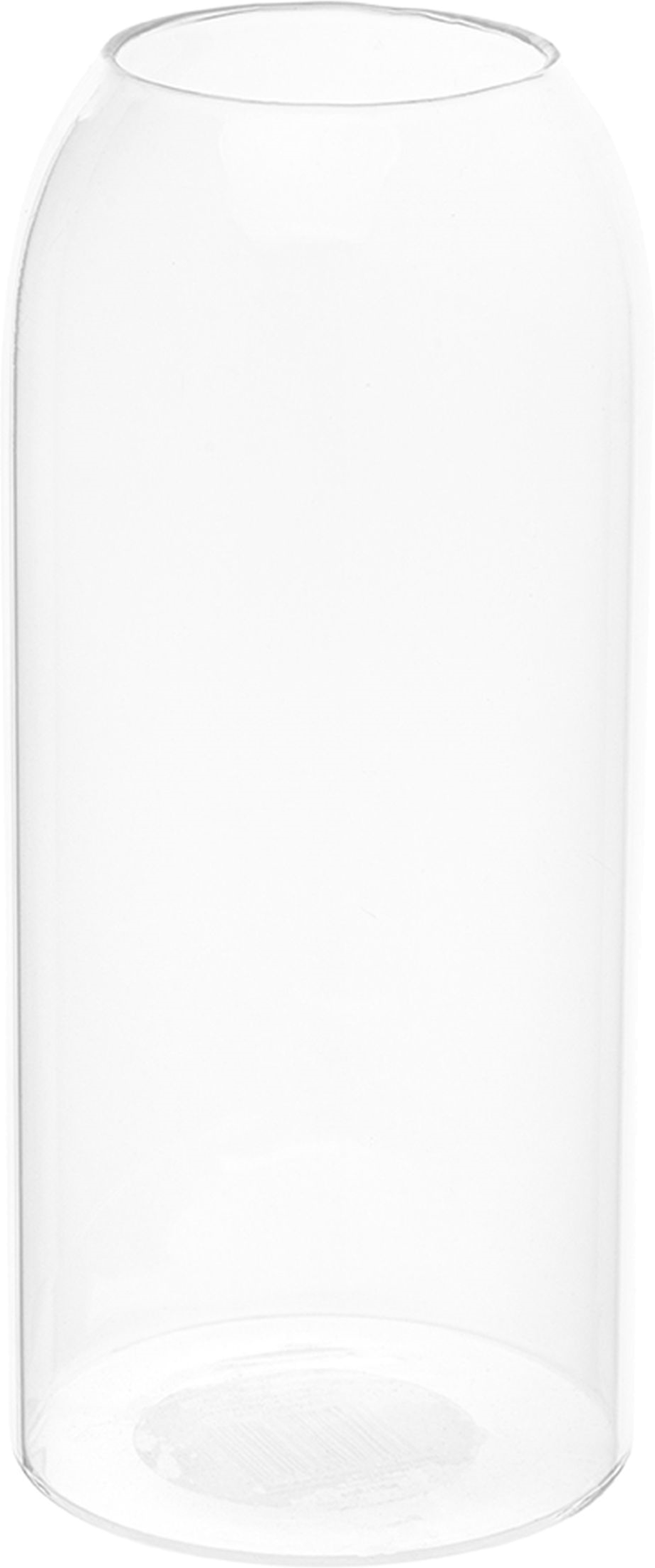 Wazon szklany Hortensja wys. 20.5 cm transparentny