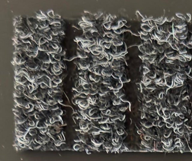 Moquette in polipropilene agugliato antracite L 0.67 m, pelo medio