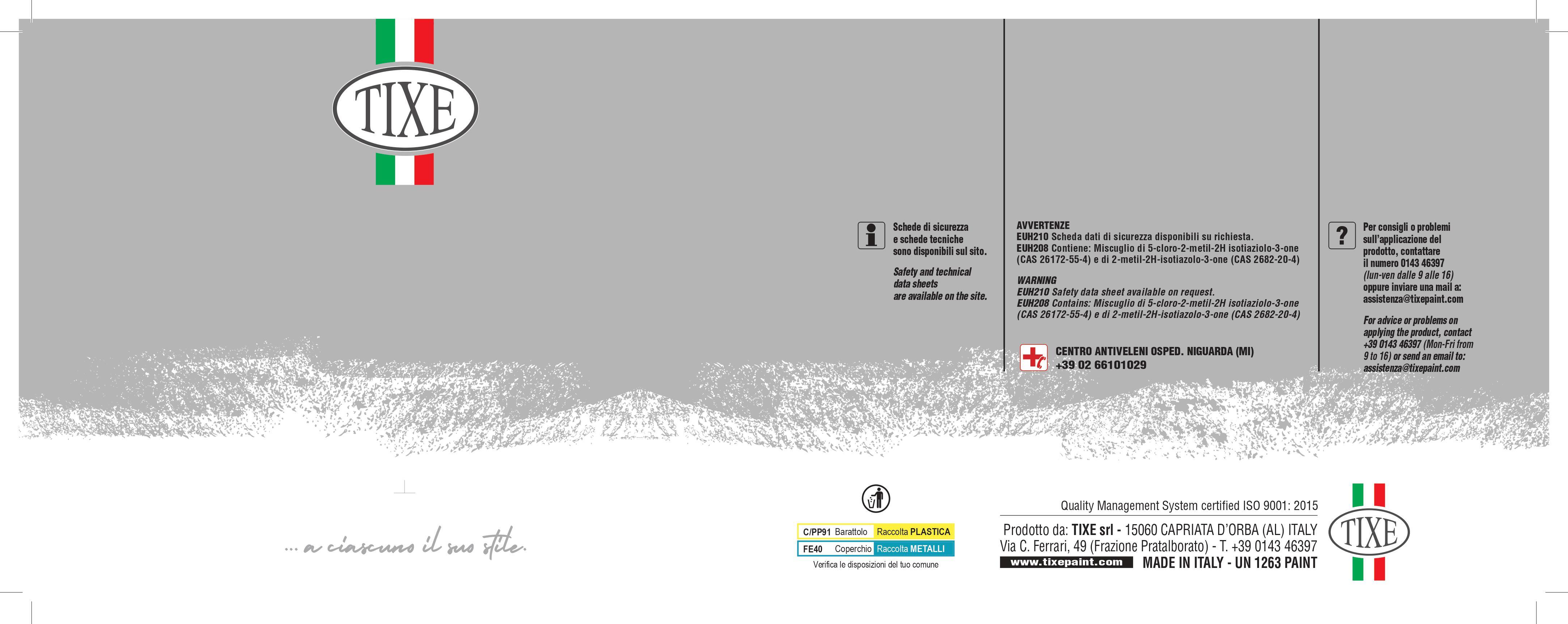 Pittura decorativa Oystar TIXE madreperla beige grano 1 l - 5