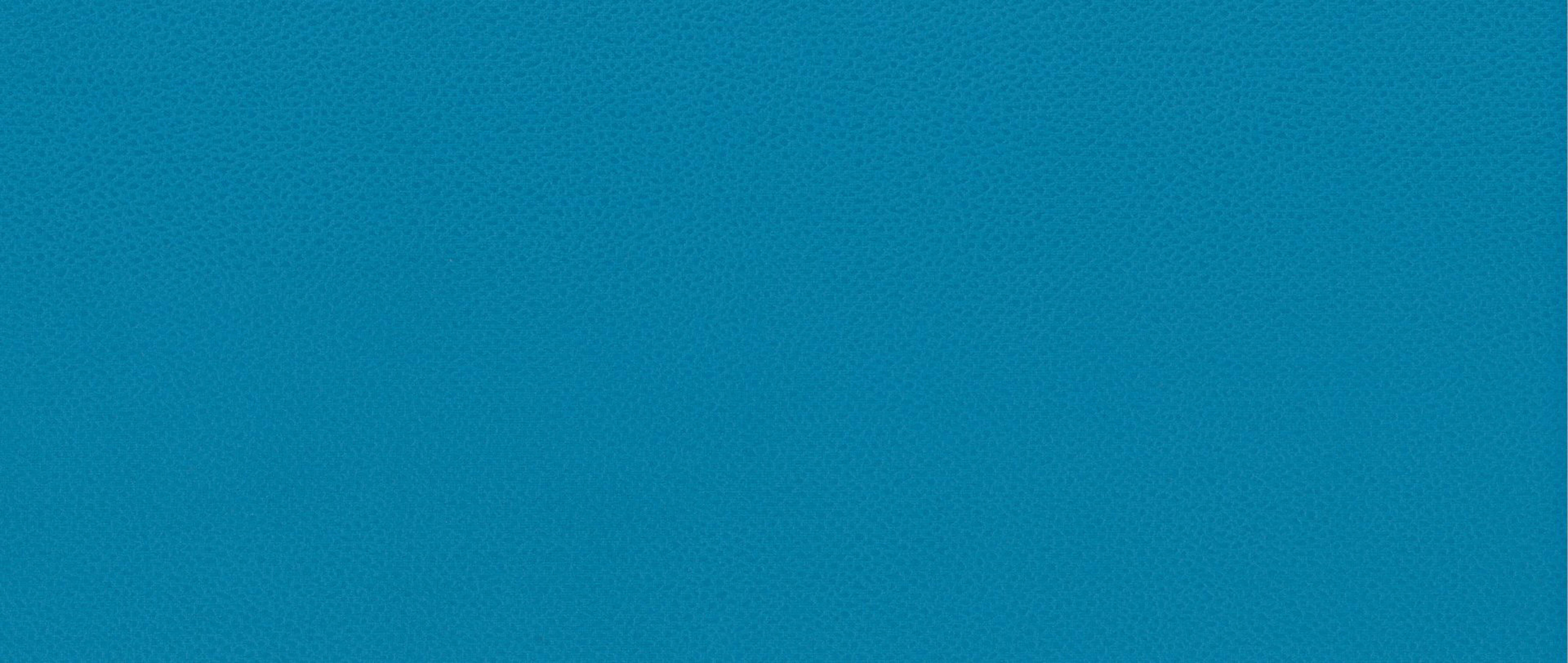 Tela al corte tapicería imitación piel Solar azul turquesa ancho 140 cm - 2