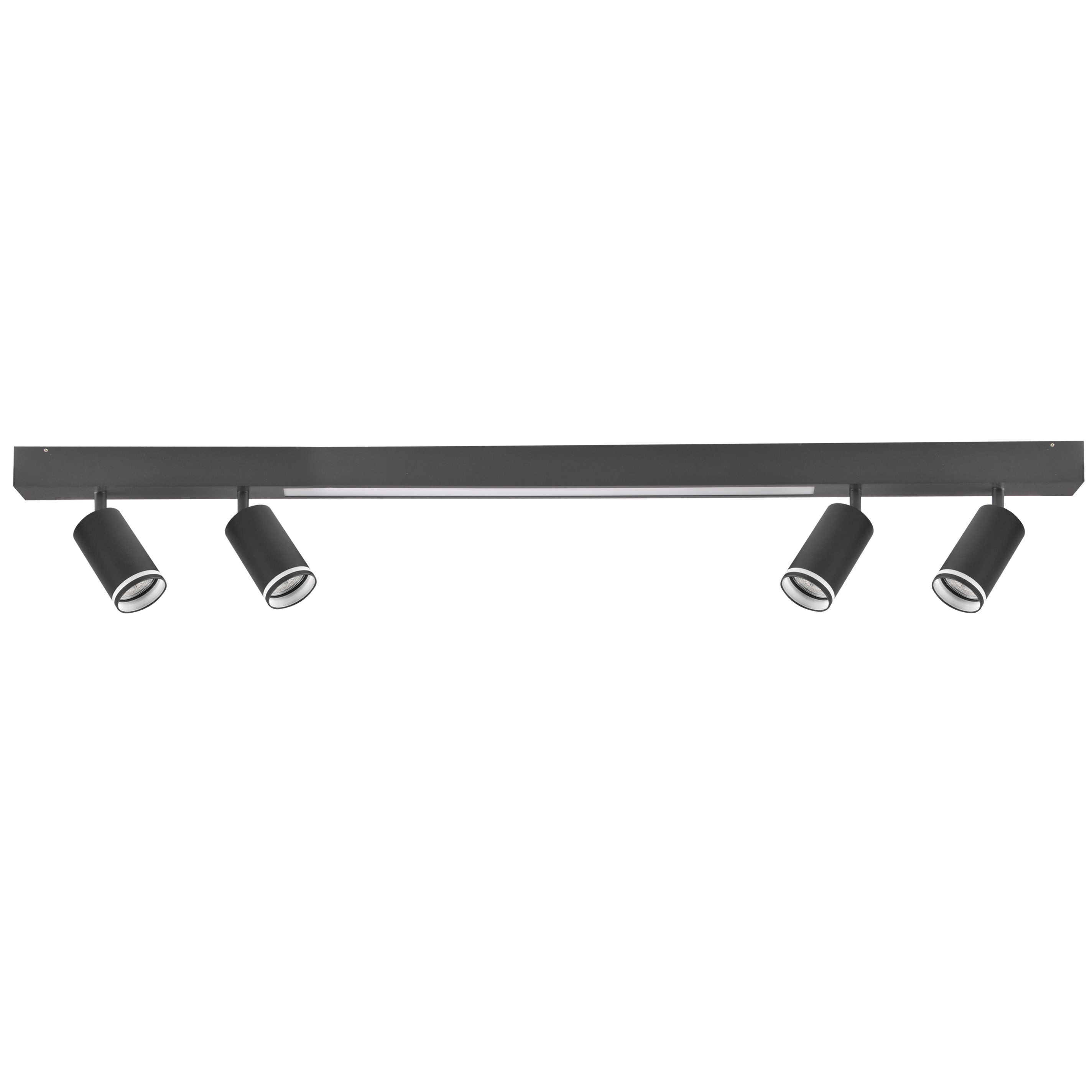 Listwa reflektorowa Paris czarna 4 x GU10 800 lm LED Goldlux