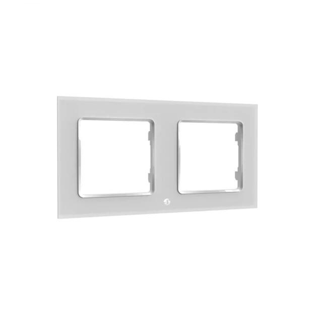 Marco doble shelly wall frame 2 blanco