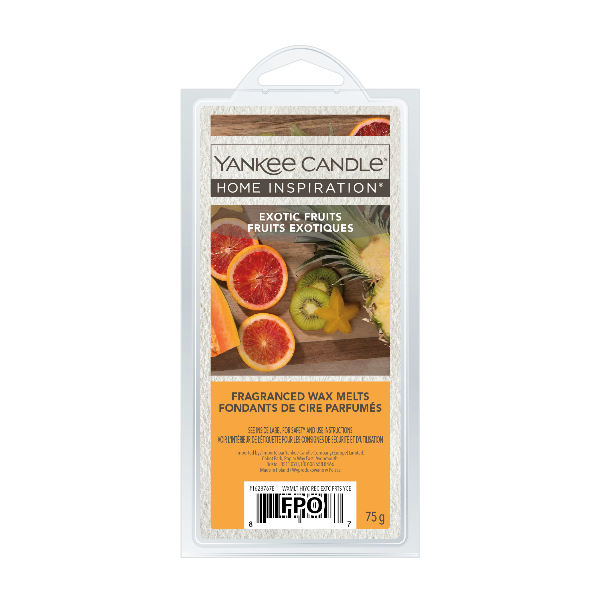 Wosk zapachowy do kominka Exotics Friuts Yankee Candle