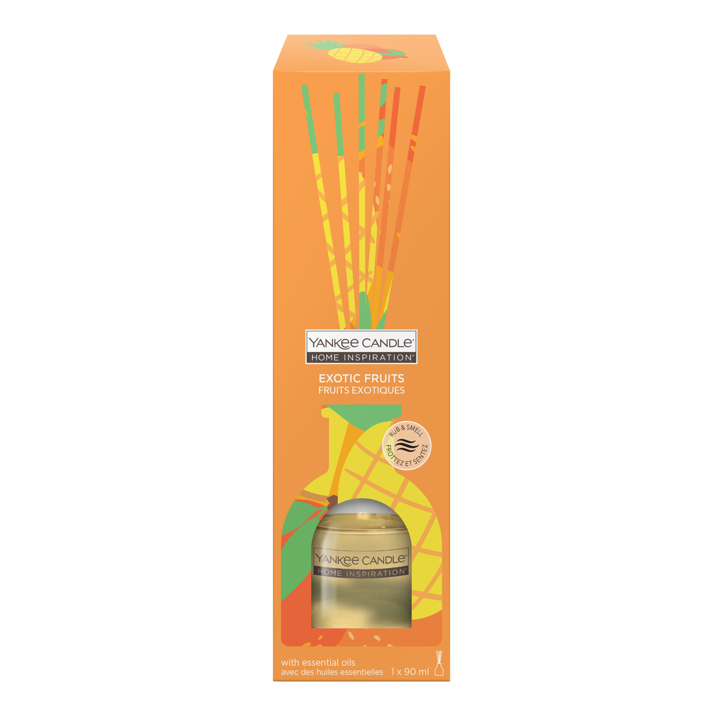 Dyfuzor zapachowy kwiatowy Exotic Fruits 90 ml Yankee Candle