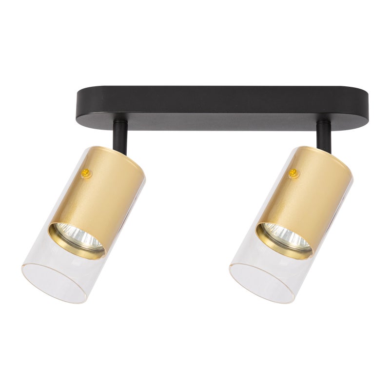 Listwa reflektorowa Ricky złota 2 x GU10 Milagro