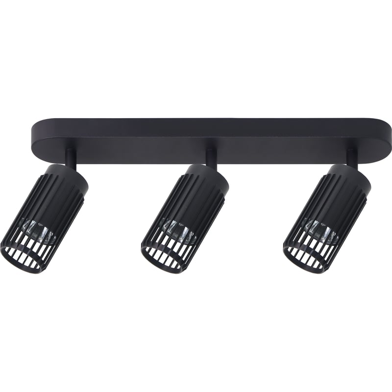 Listwa reflektorowa Vertical czarna 3 x GU10 Milagro