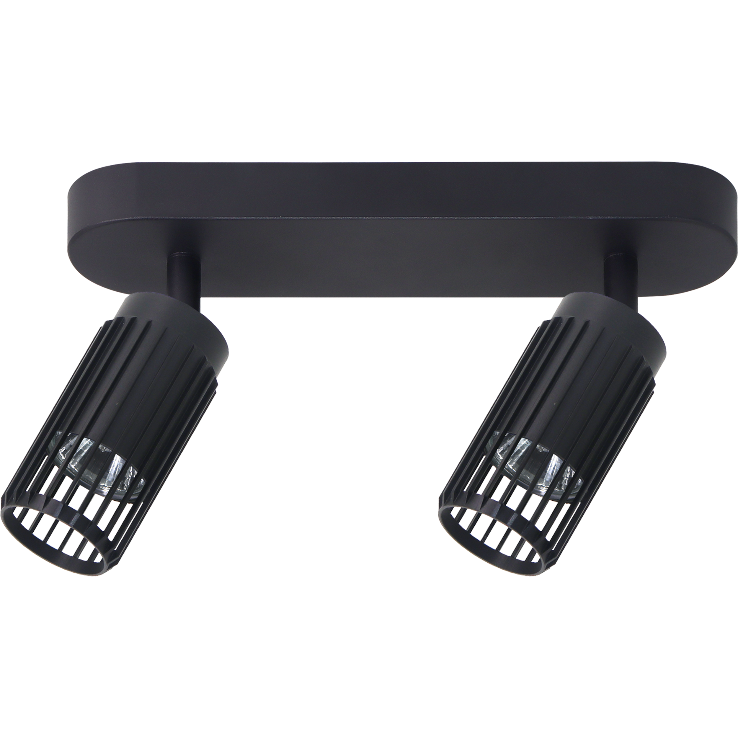 Listwa reflektorowa Vertical czarna 2 x GU10 Milagro