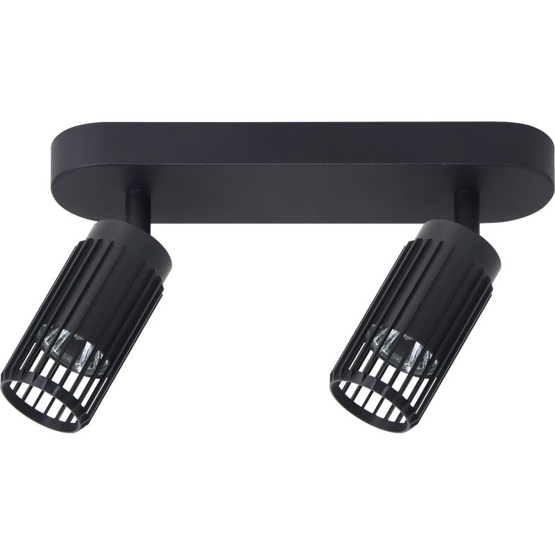 Listwa reflektorowa Vertical czarna 2 x GU10 Milagro