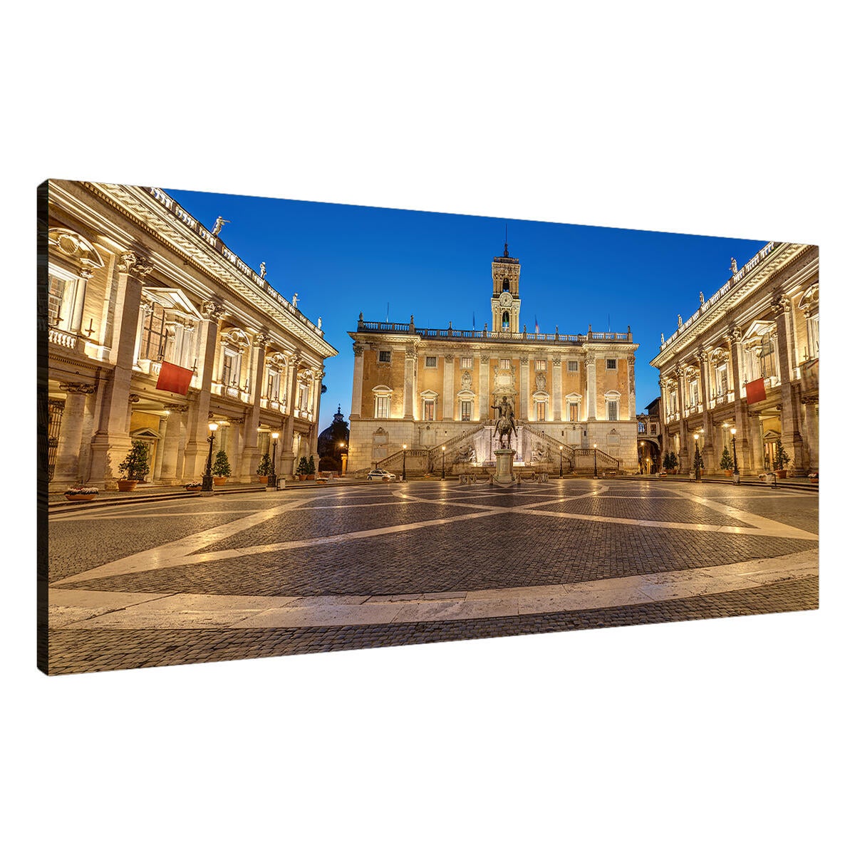 Roma Piazza del Campidoglio notte