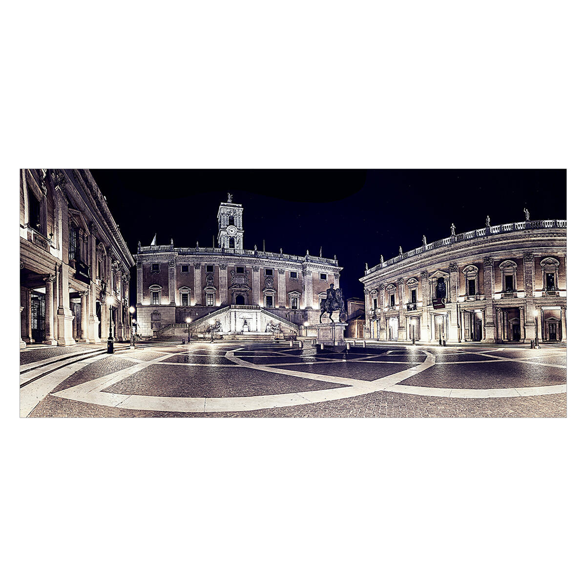 Roma Piazza del Campidoglio notte