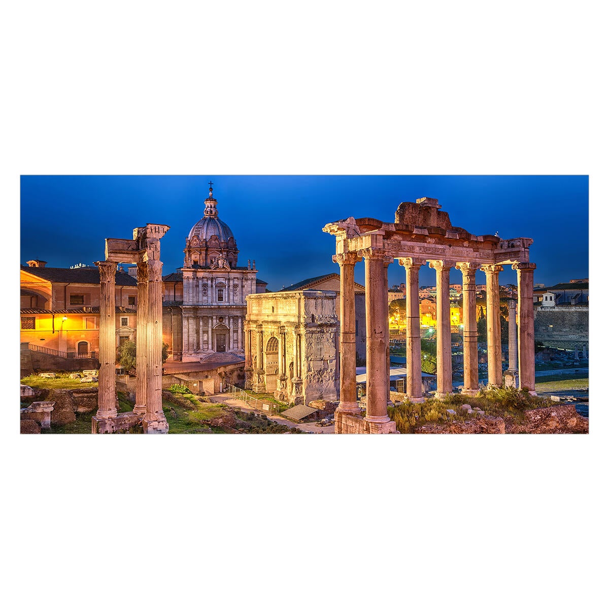Roma Foro Romano notte
