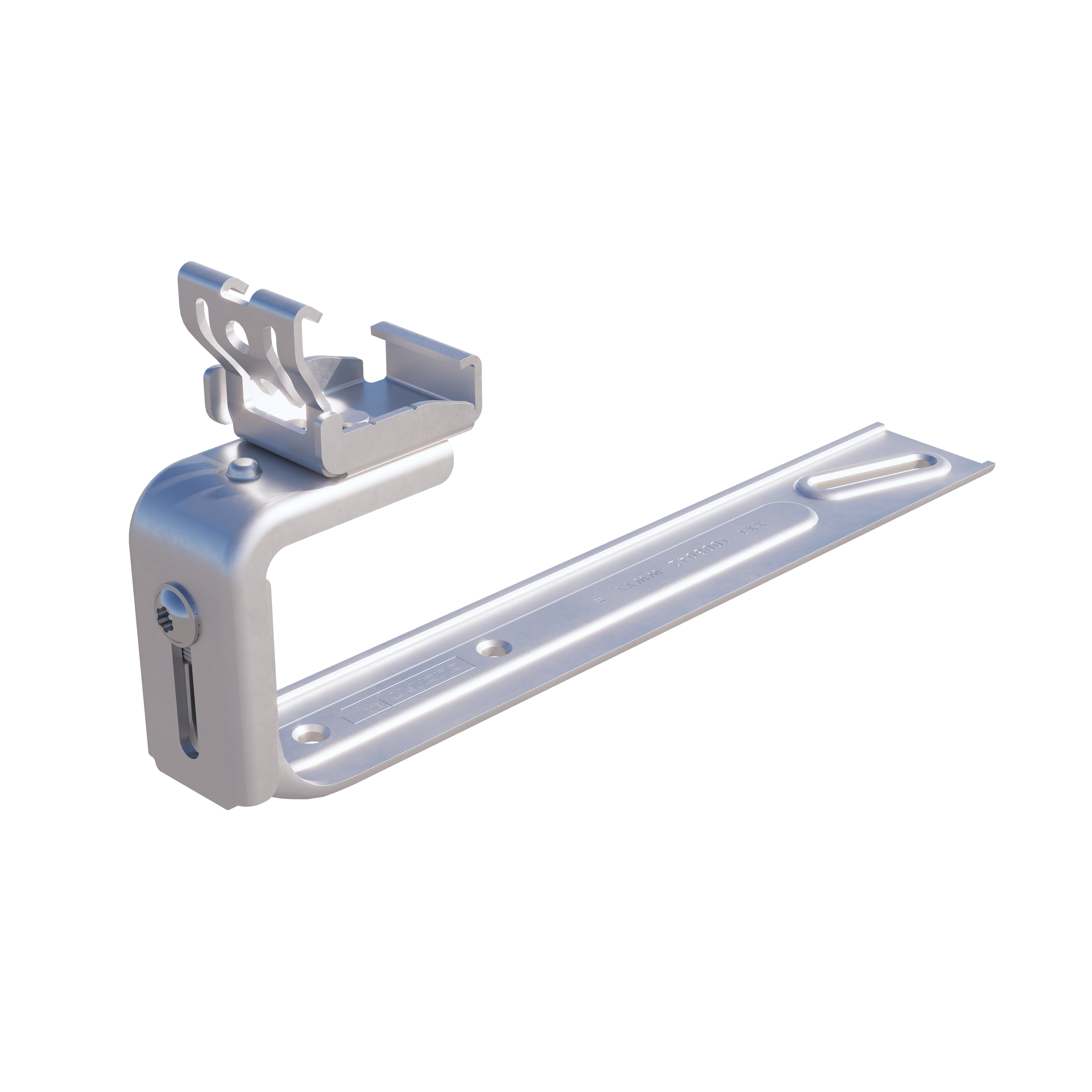 Kit de fixation panneau solaire toit ardoise, pour 2 pnx, pose portrait, ESDEC - 2