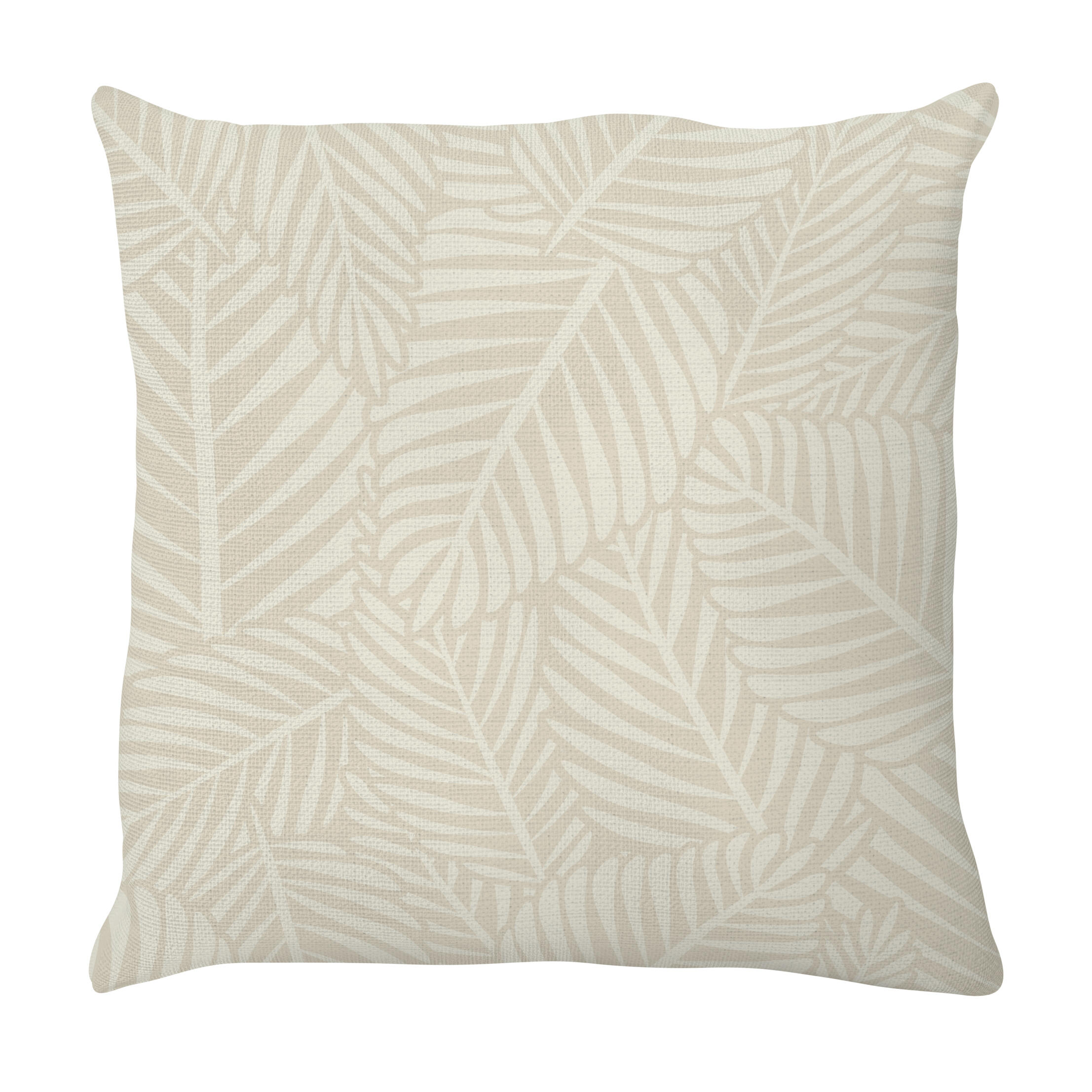 Cojín decorativasrativo de jardín NATERIAL hojas beige 45x45 cm - 5