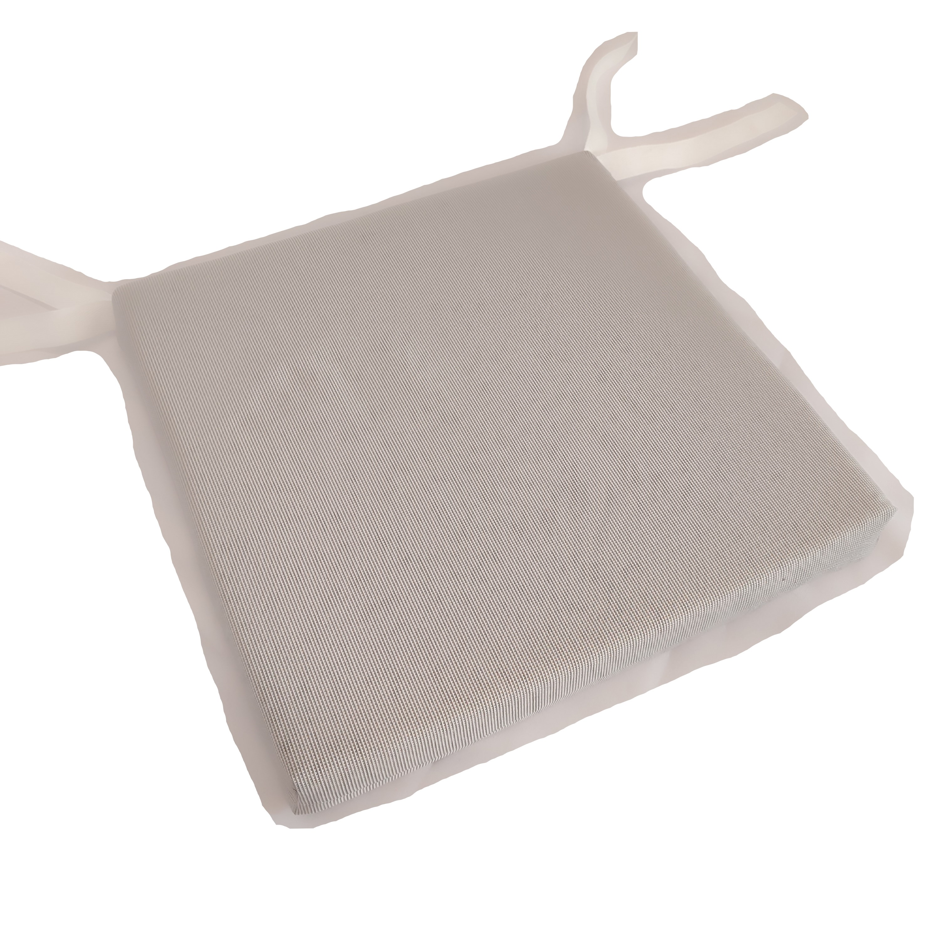 Cojín decorativo de jardín Olefina gris 40x40 cm - 3