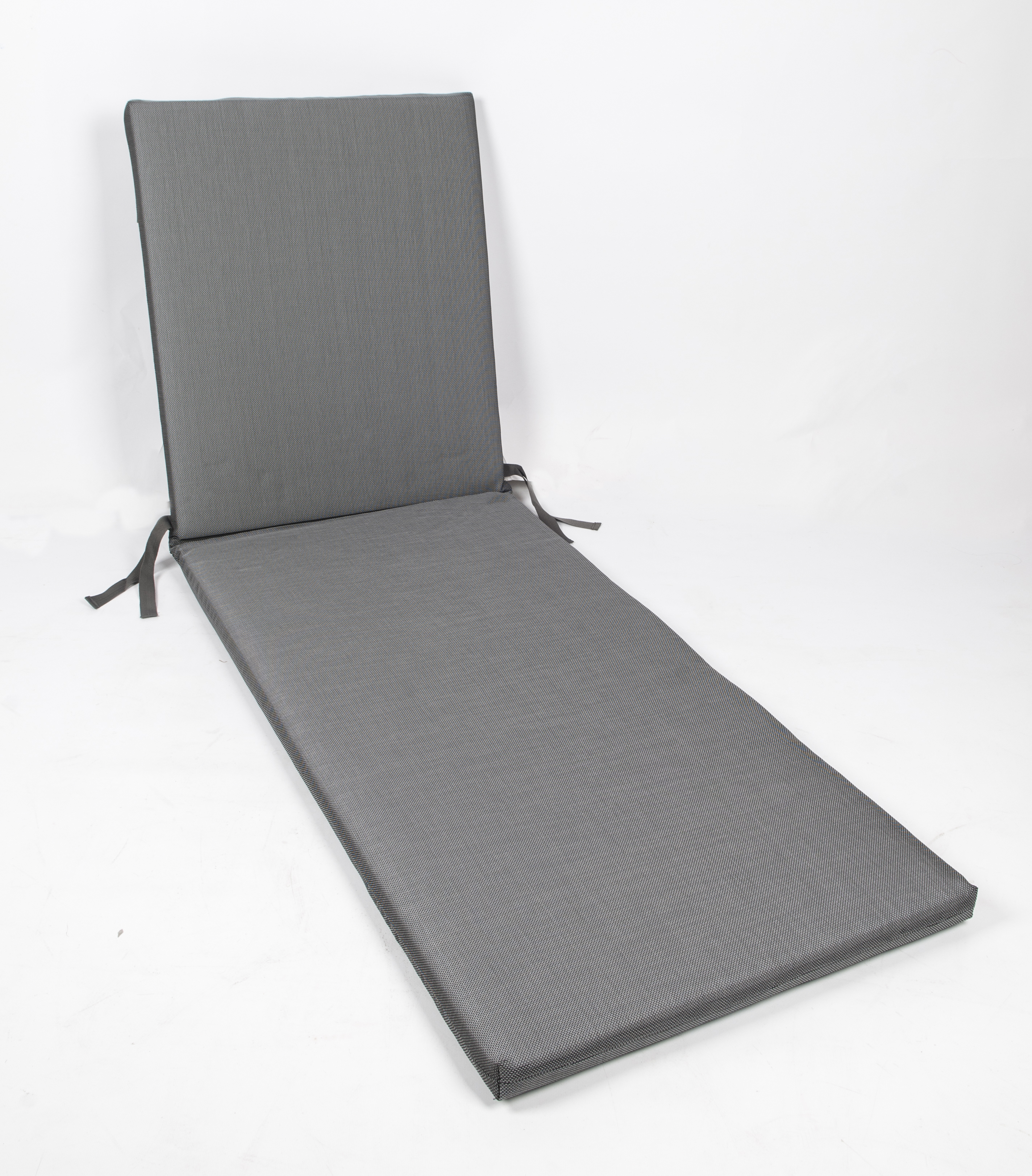 Cojín de tumbona Especial Piscina gris 60x190 cm - 2
