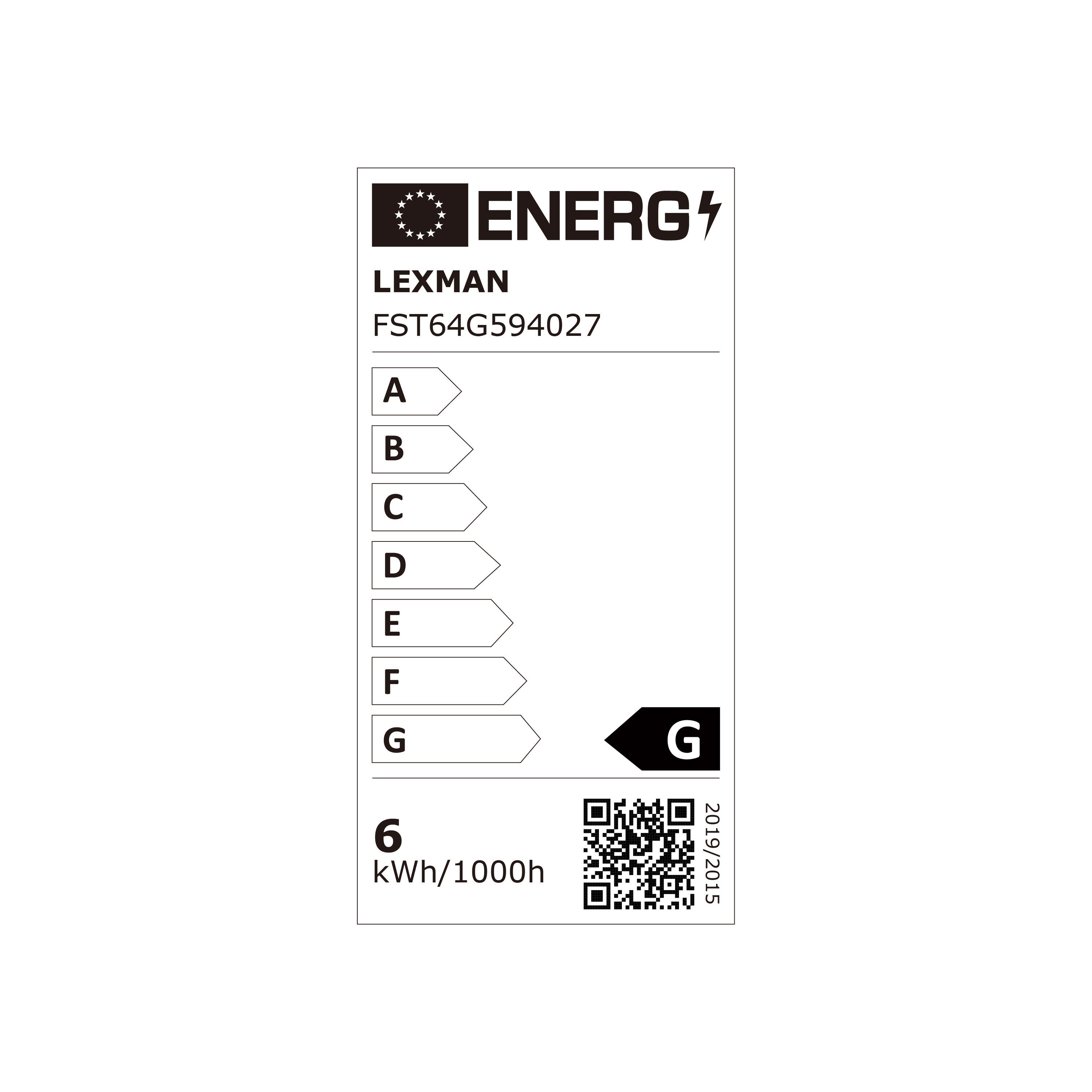 Bombilla decorativa LED filamento E27 Edison 470 lúmenes 5.9W color de la luz blanco neutro 4000K clase energética G - 5