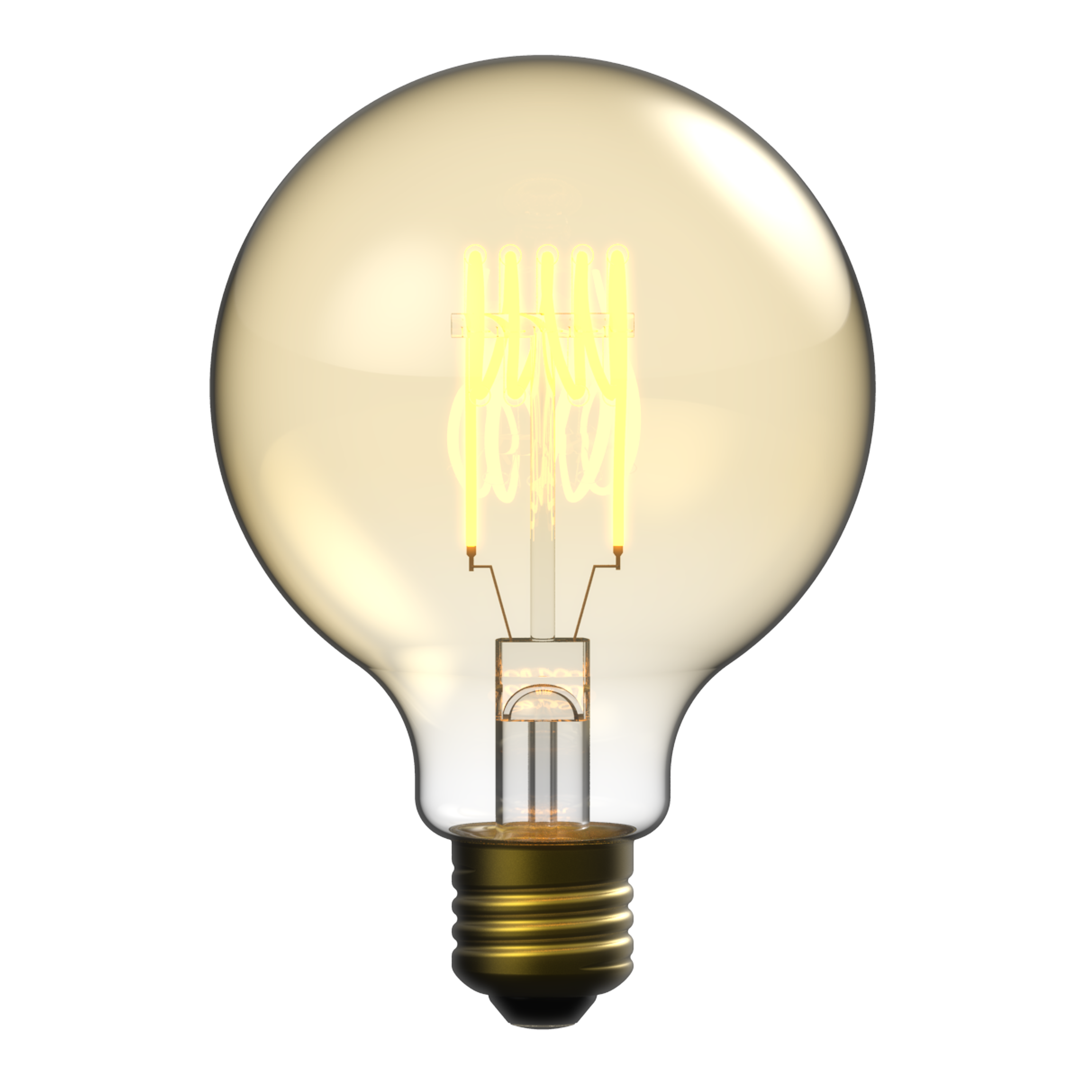 Ampoule led décorative, globe 95mm E27, 806lm = 60W, blanc chaud, LEXMAN - 2