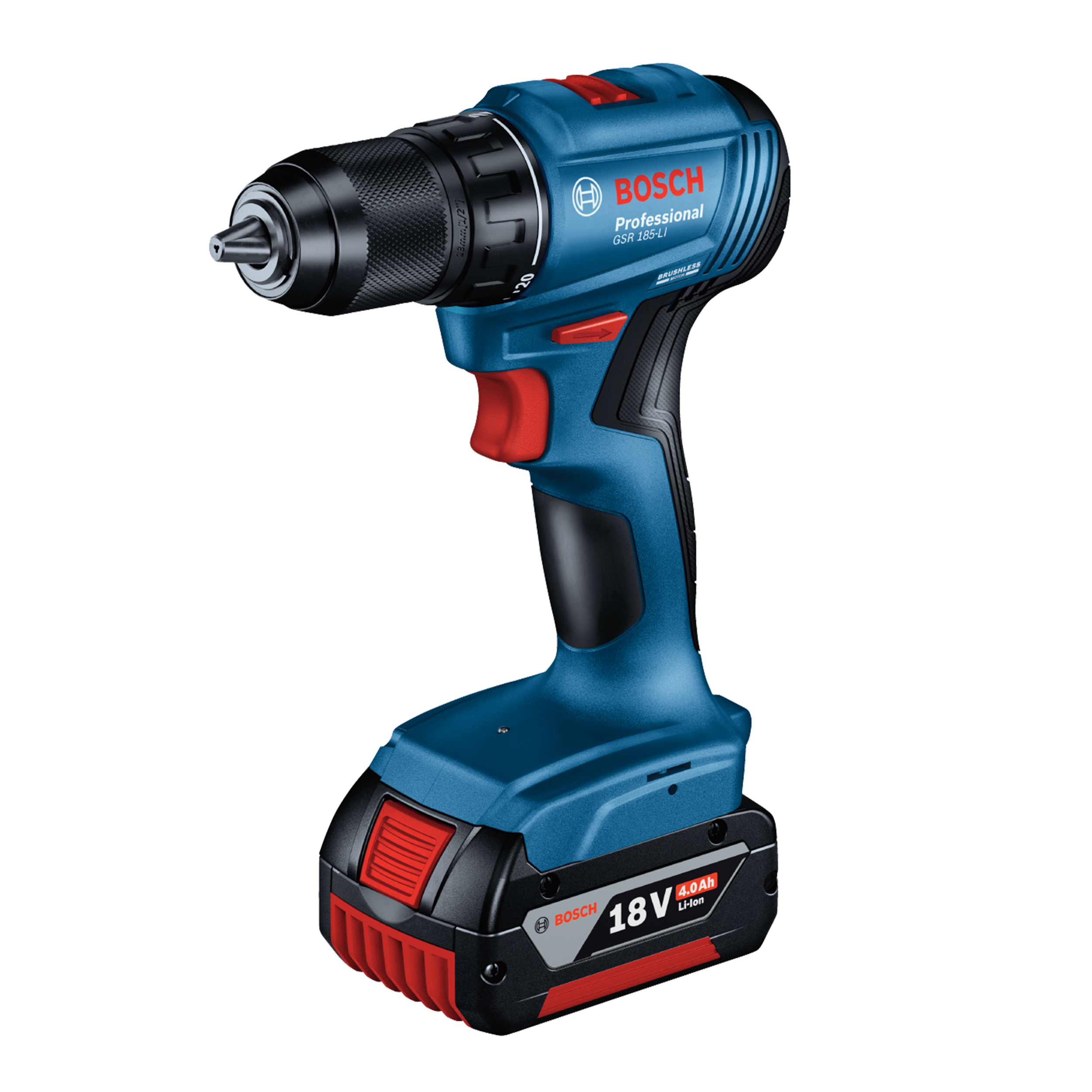 Wiertarko - wkrętarka akumulatorowa 18V 50Nm 2x2Ah GSR 185 BOSCH - 9