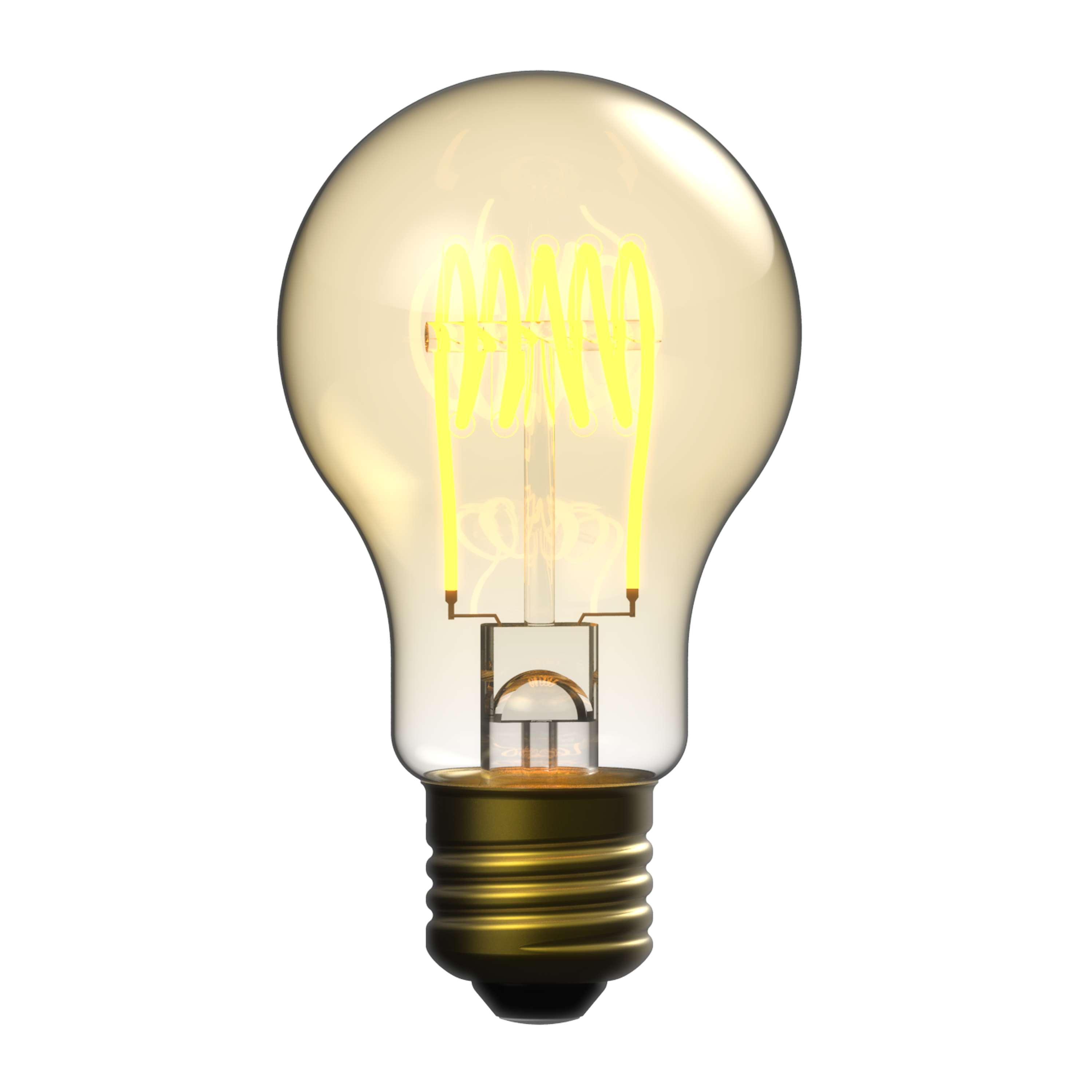 Ampoule led à filament décorative,  E27, 806lm = 60W, blanc chaud, LEXMAN - 2