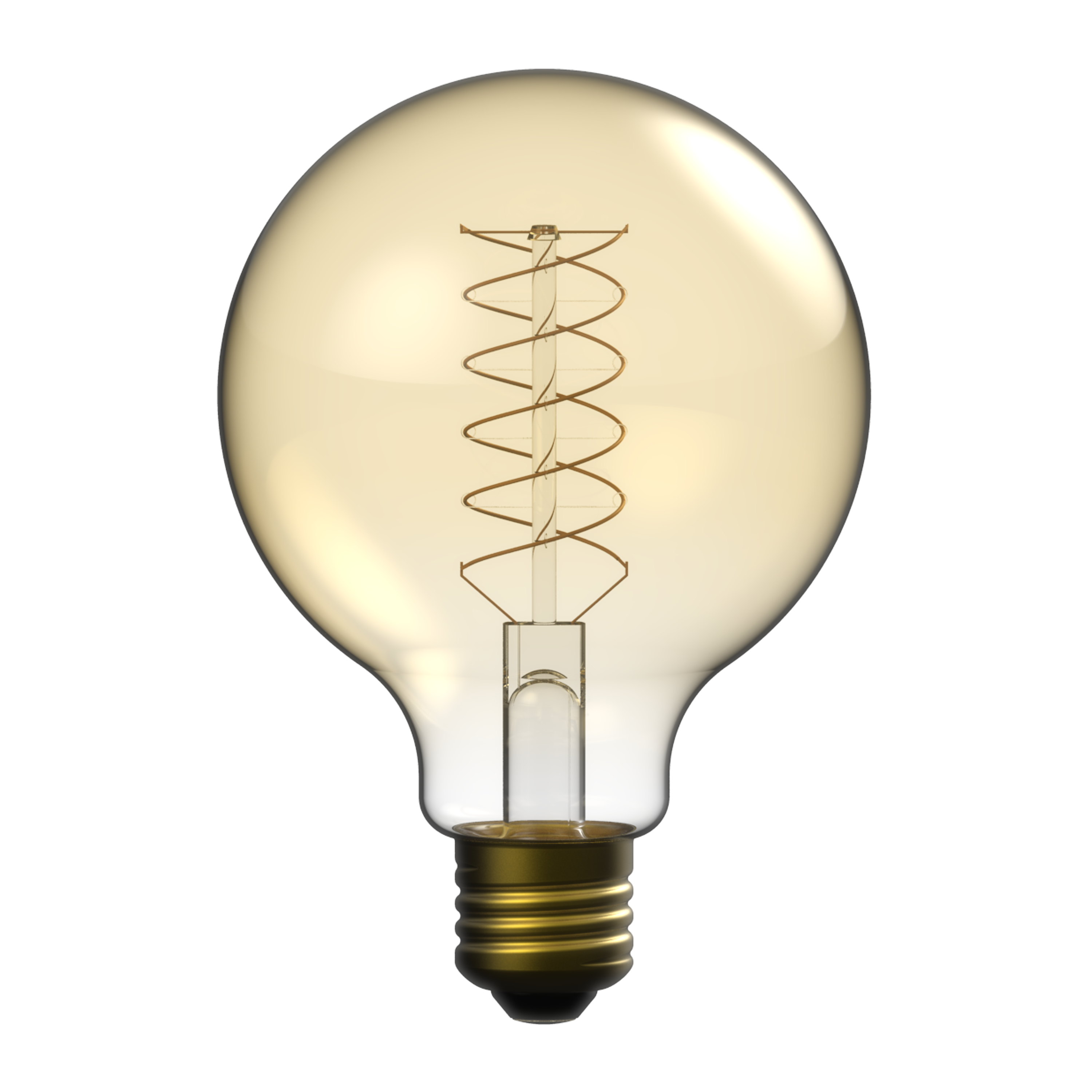 Bombilla decorativa LED filamento E27 forma globo 500 lúmenes 4.5W color de la luz blanco cálido 2700K clase energética E - 2