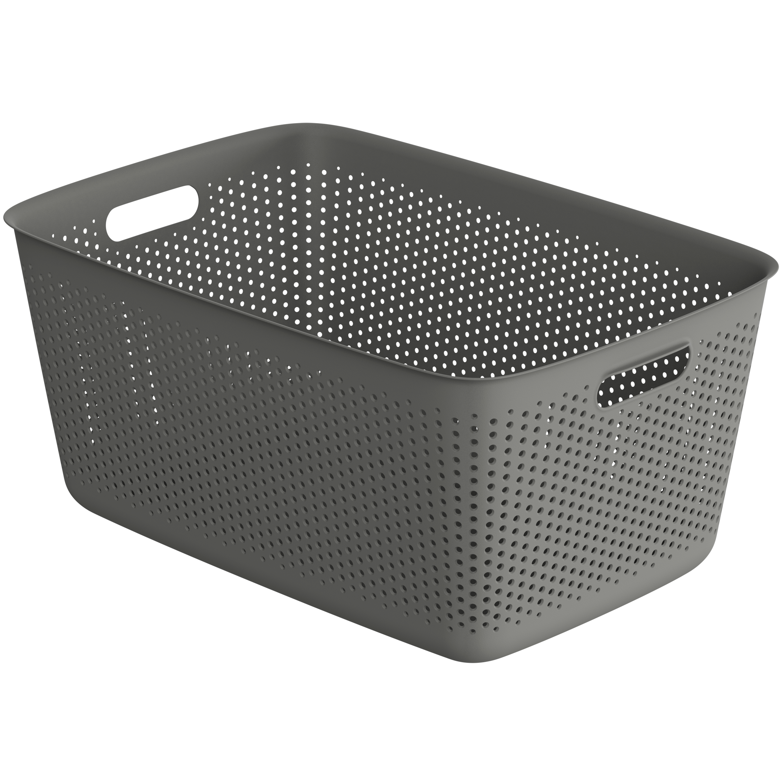 Pojemnik Openstore 45 l 58 x 26.5 x 39.5 cm szary Spaceo