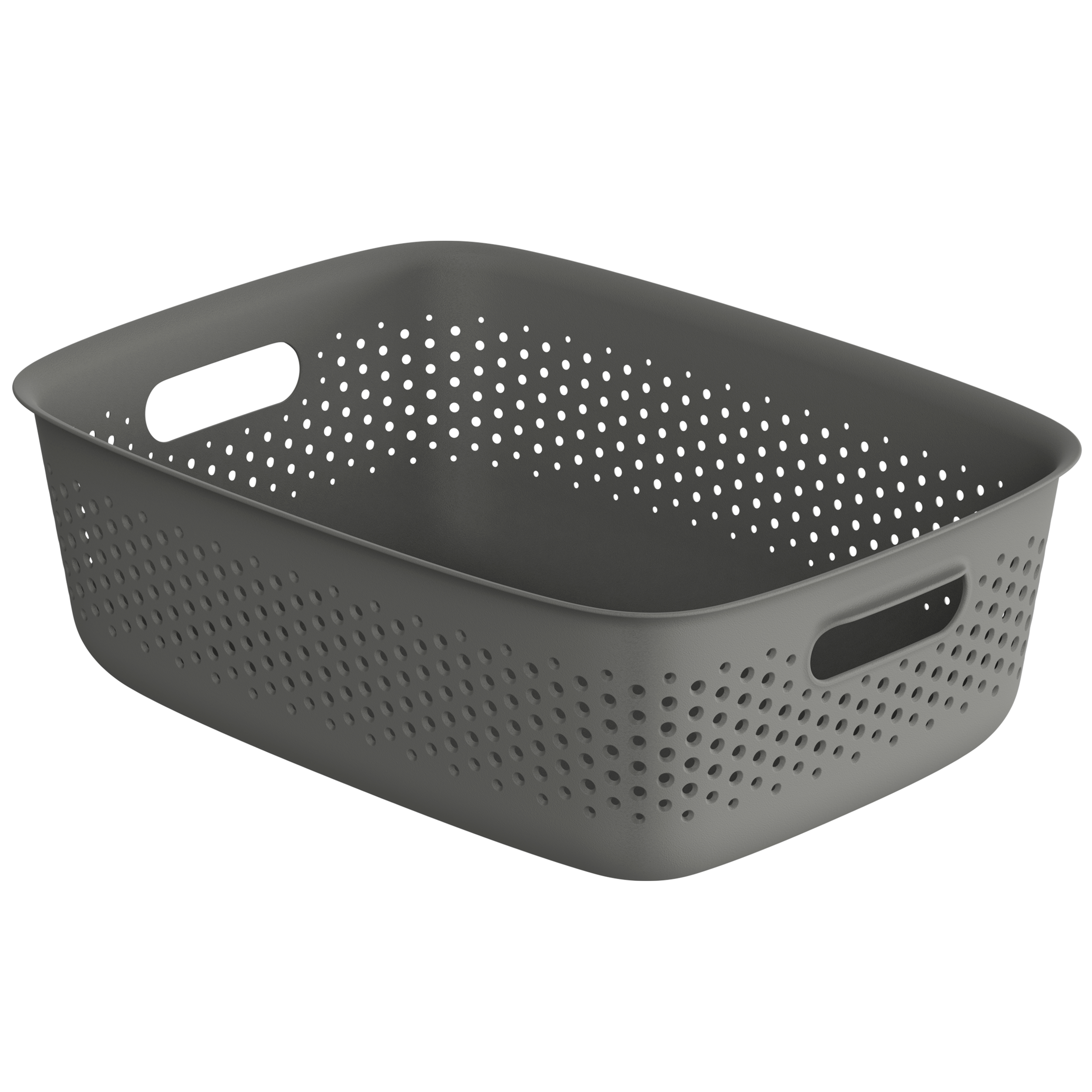 Pojemnik Openstore 10 l 39 x 13 x 29 cm szary Spaceo