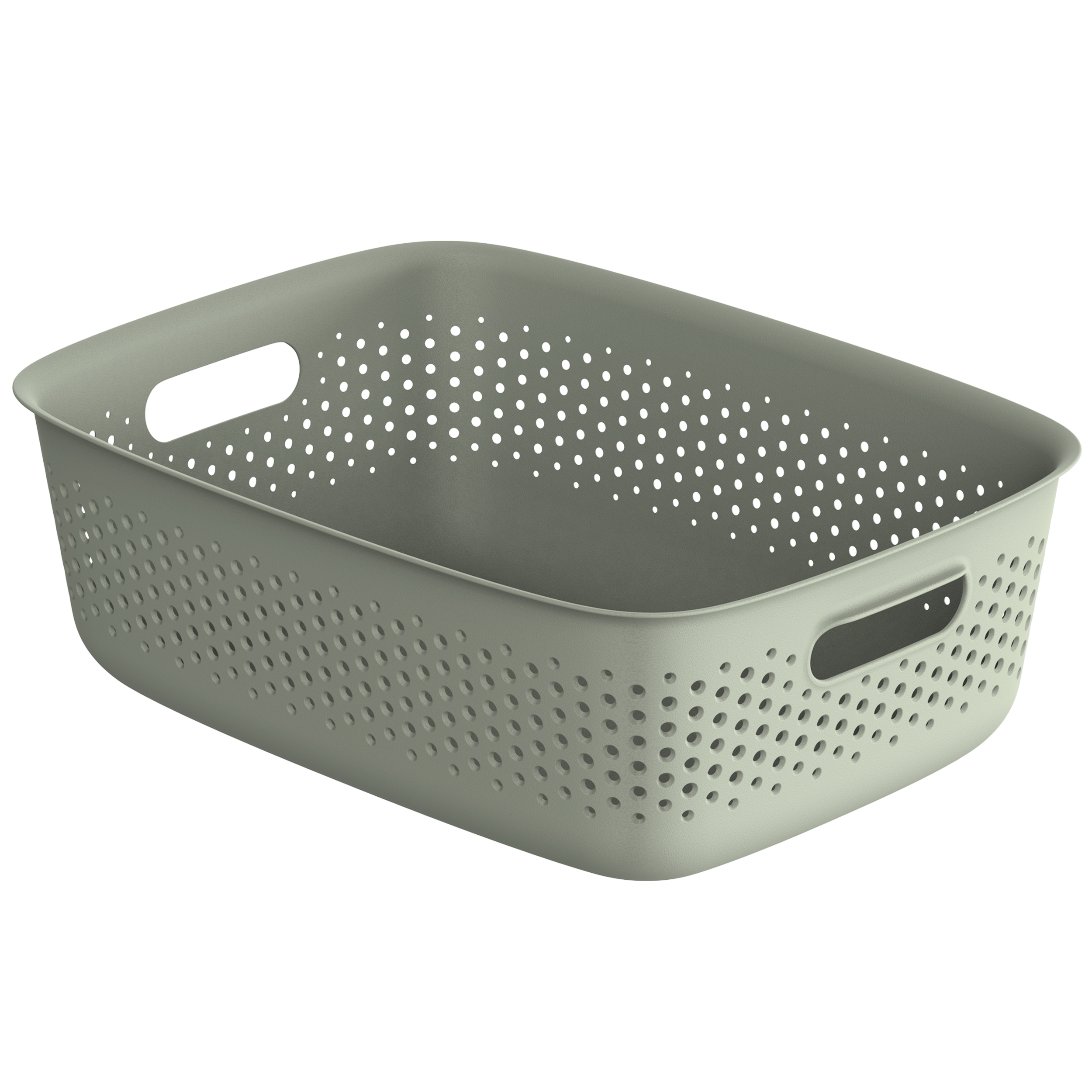 Pojemnik Openstore 10 l 39 x 13 x 29 cm zielony Spaceo