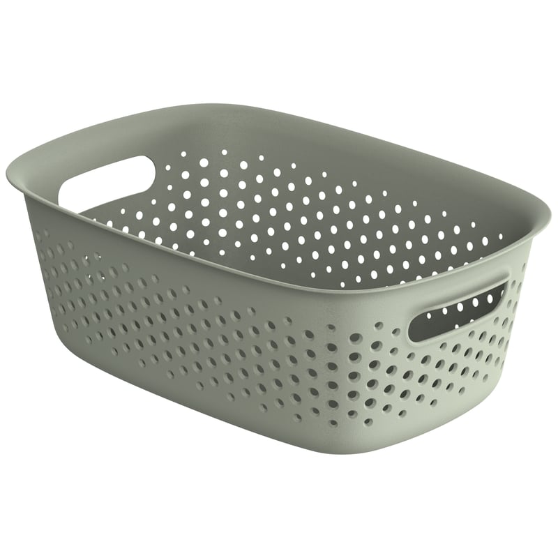 Pojemnik Openstore 3.5 l 28 x 10.5 x 19.5 cm zielony Spaceo