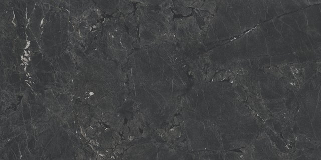 Suelo/Azulejo porcelánico Neeko efecto piedra negro 60x120 cm C1