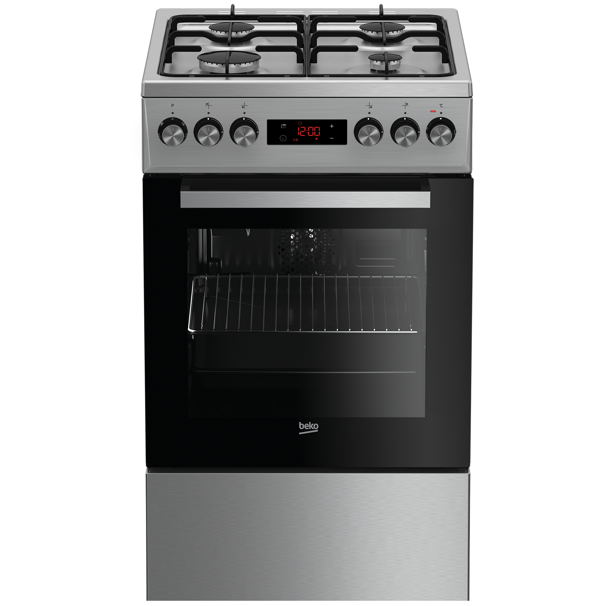 Kuchenka wolnostojąca gazowo - elektryczna FSE52326DXD Beko