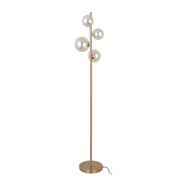 Lampa podłogowa Canello bursztyn 4 x G9 Italux