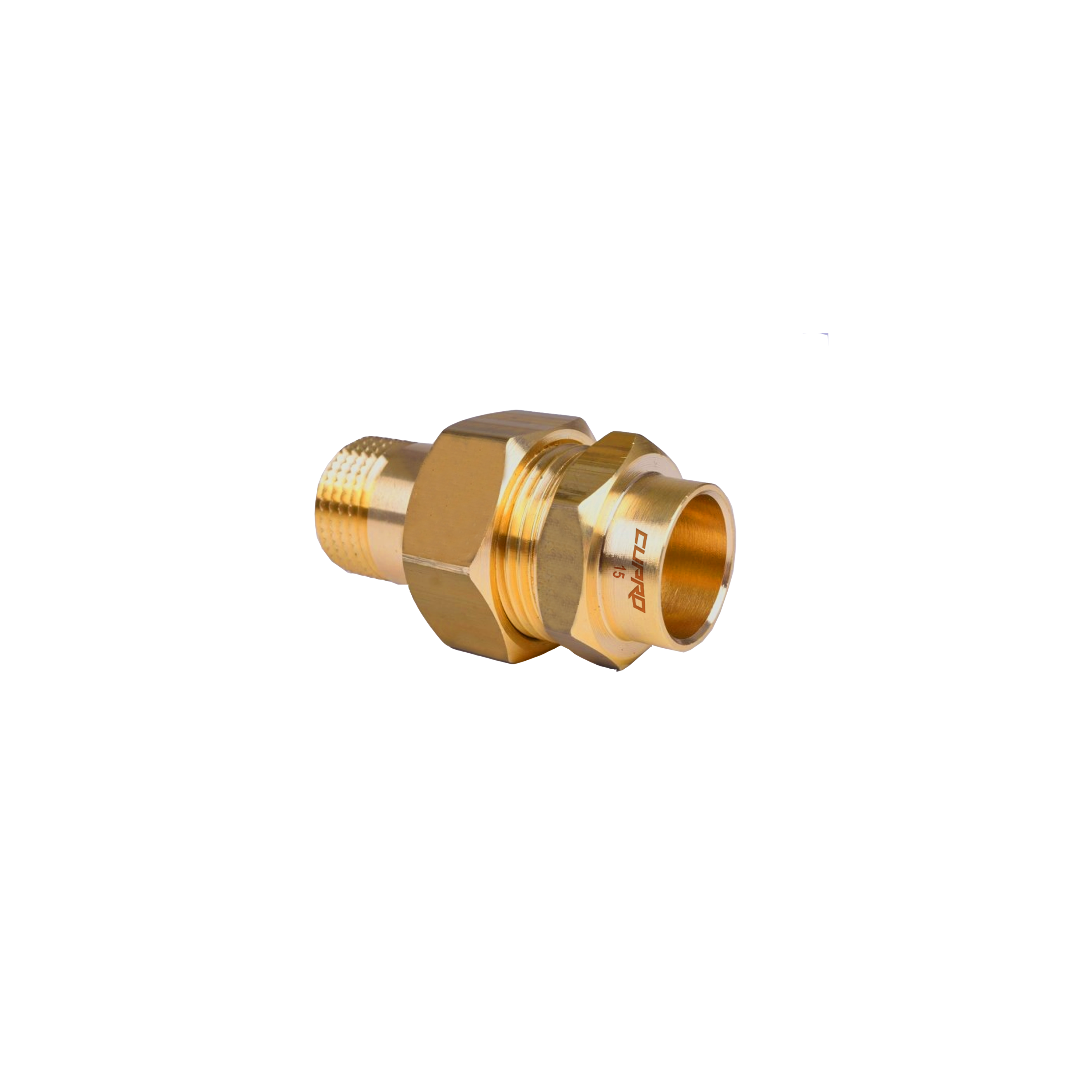 Śrubunek GZ/GW 15 mm-1/2" L CUPRO
