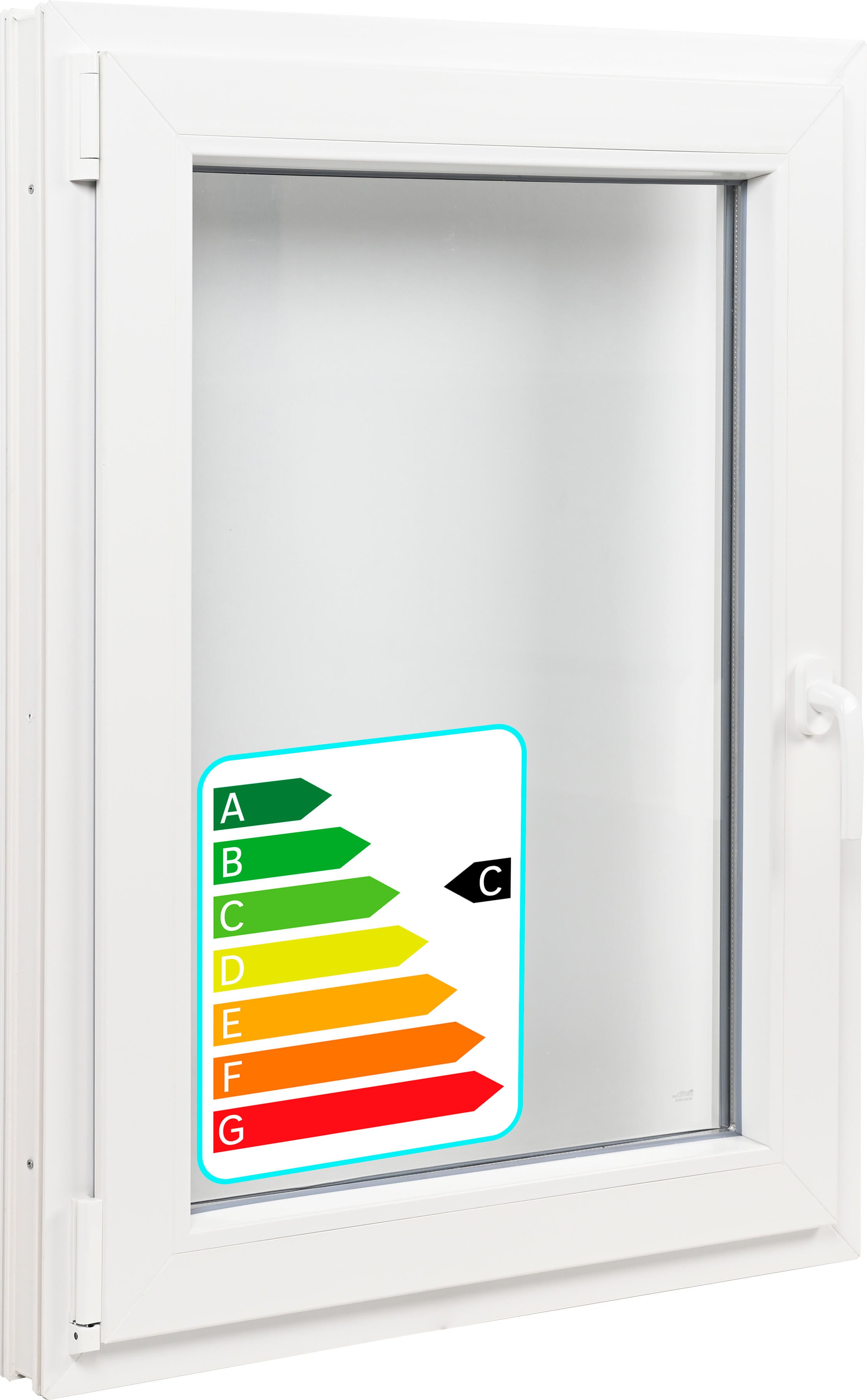 Ventana pvc artens blanca oscilobatiente 75x100 cm