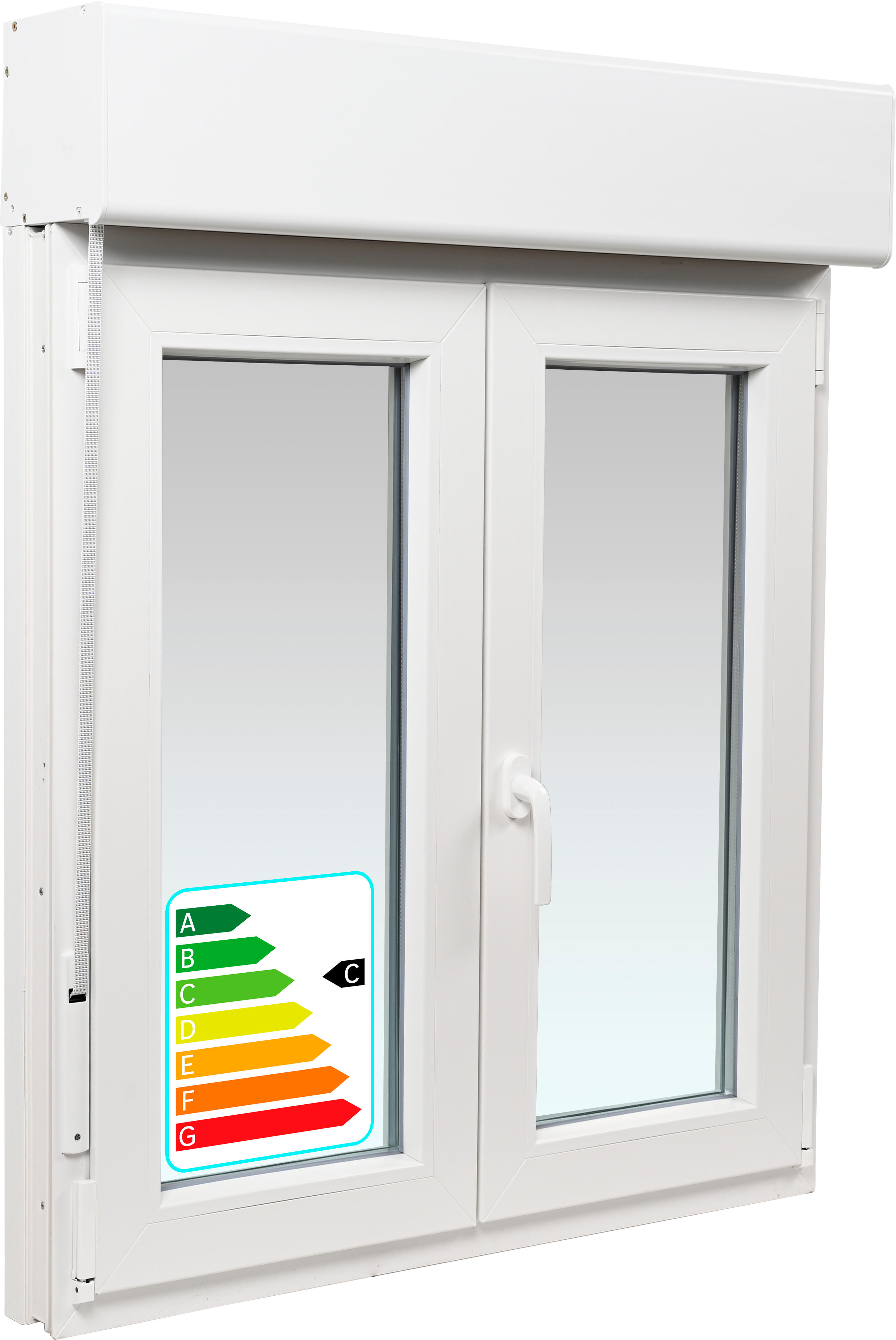 Janela de PVC ARTENS OSCILOBATENTE 100X129CM (COM ESTORE) - 7