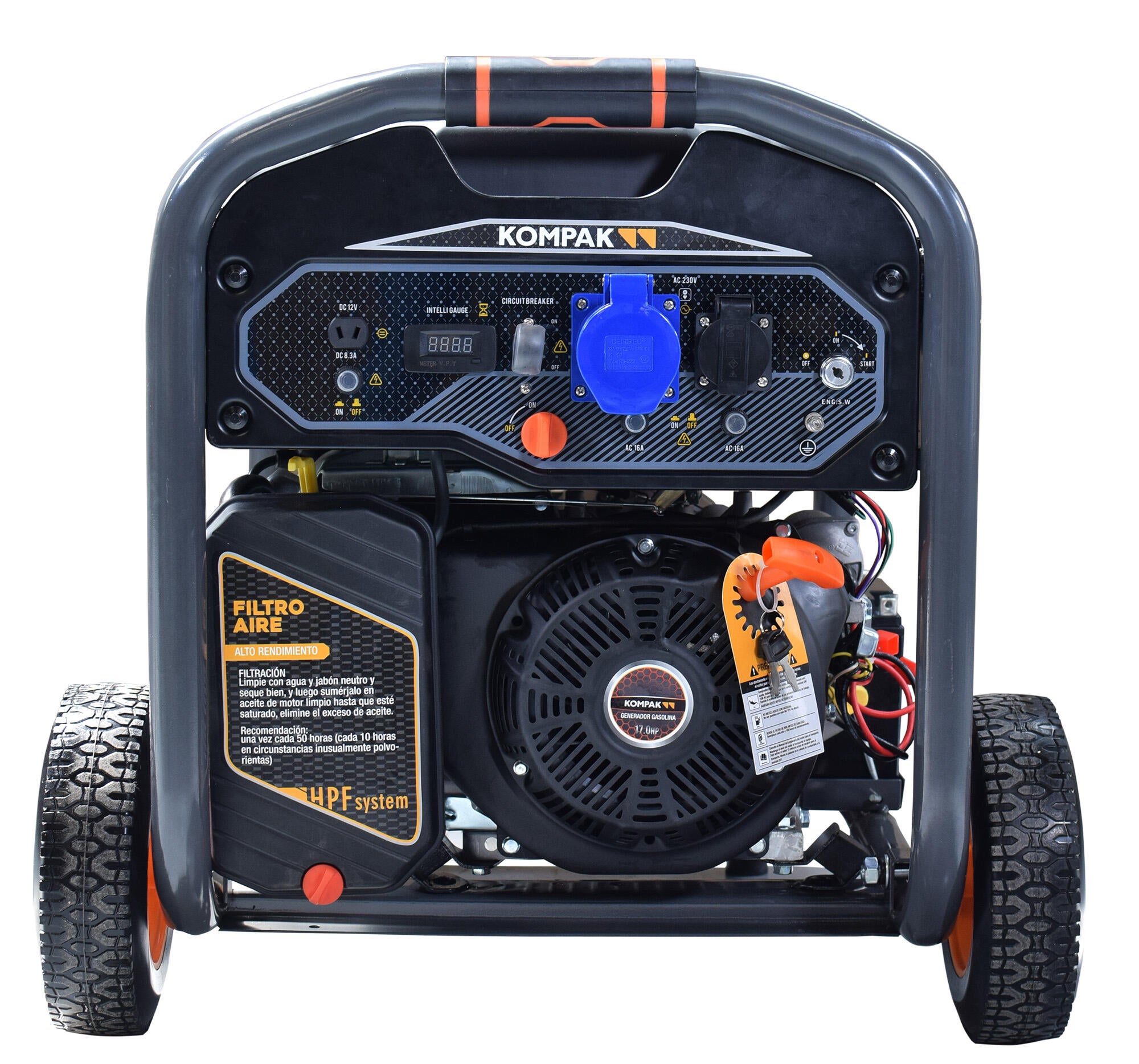 Gerador a gasolina KP-K9000E AE 8KW 230V - 2