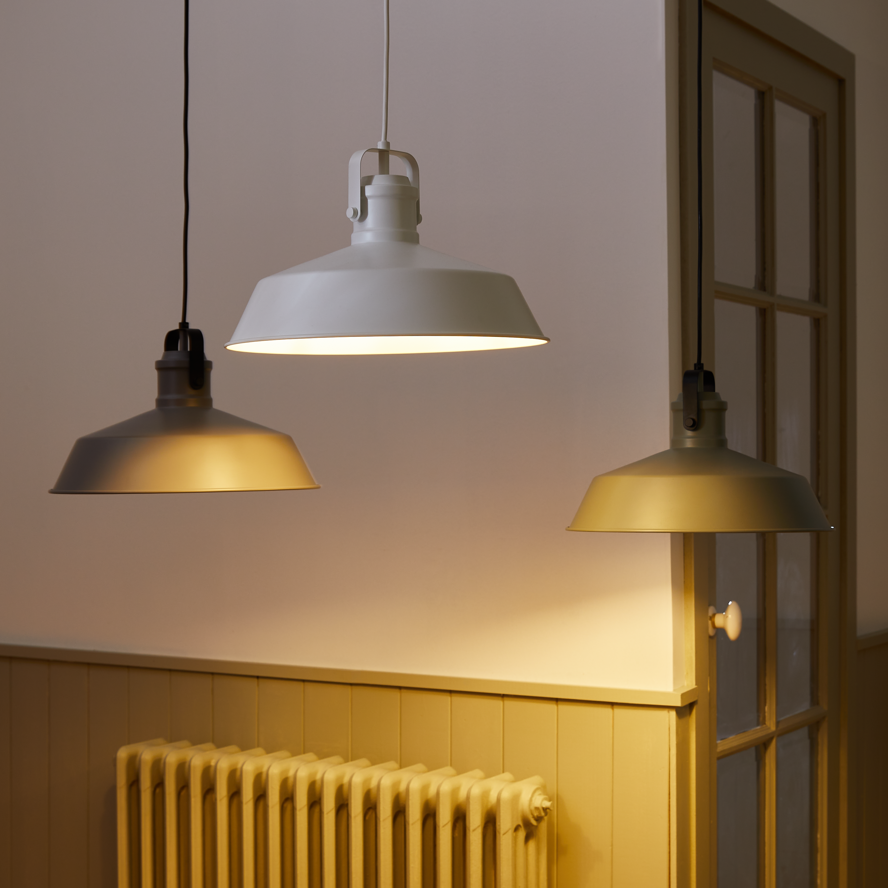 Lampa wisząca Piaf czarna E27 Inspire - 8