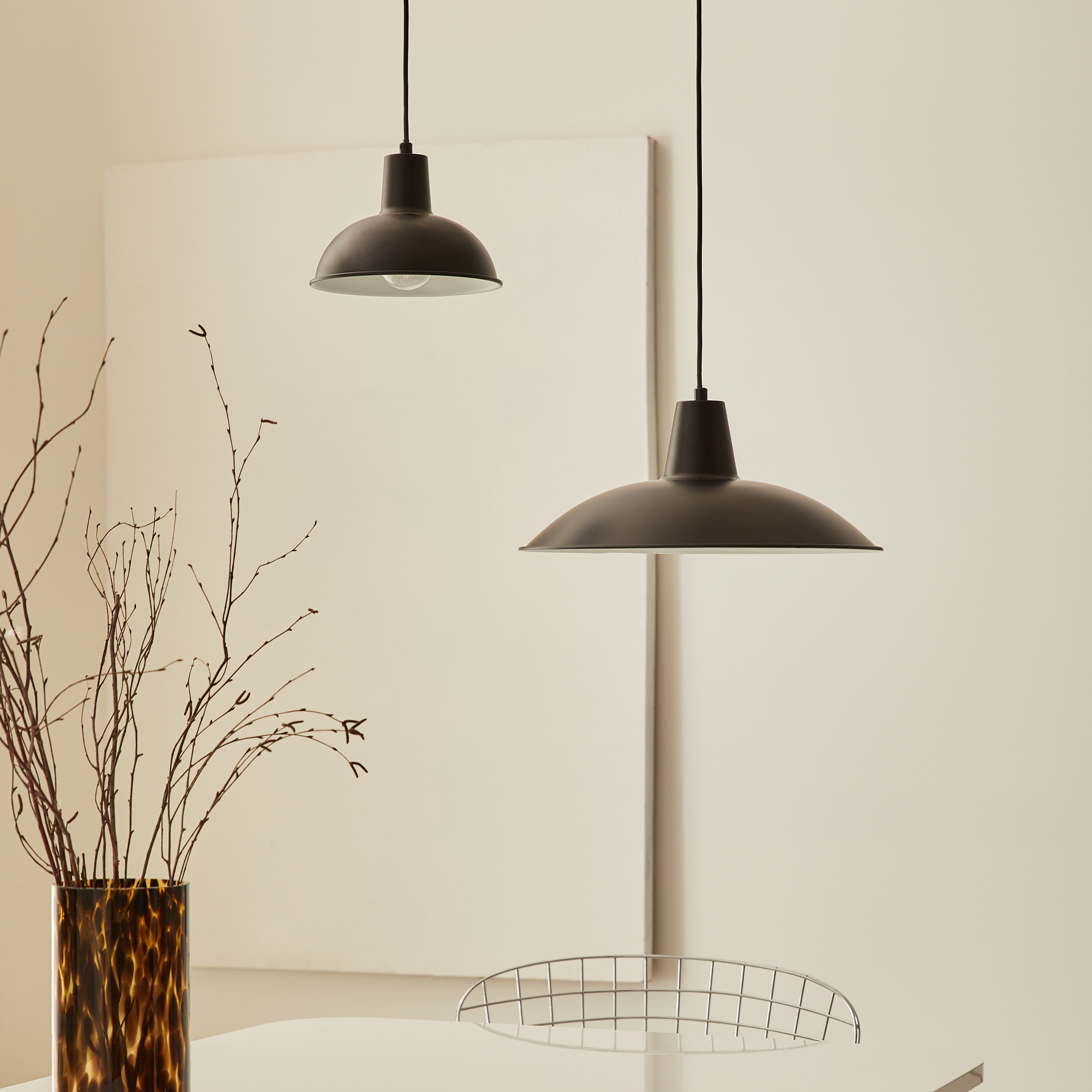 Lampa wisząca Utea czarna E27 Inspire - 6