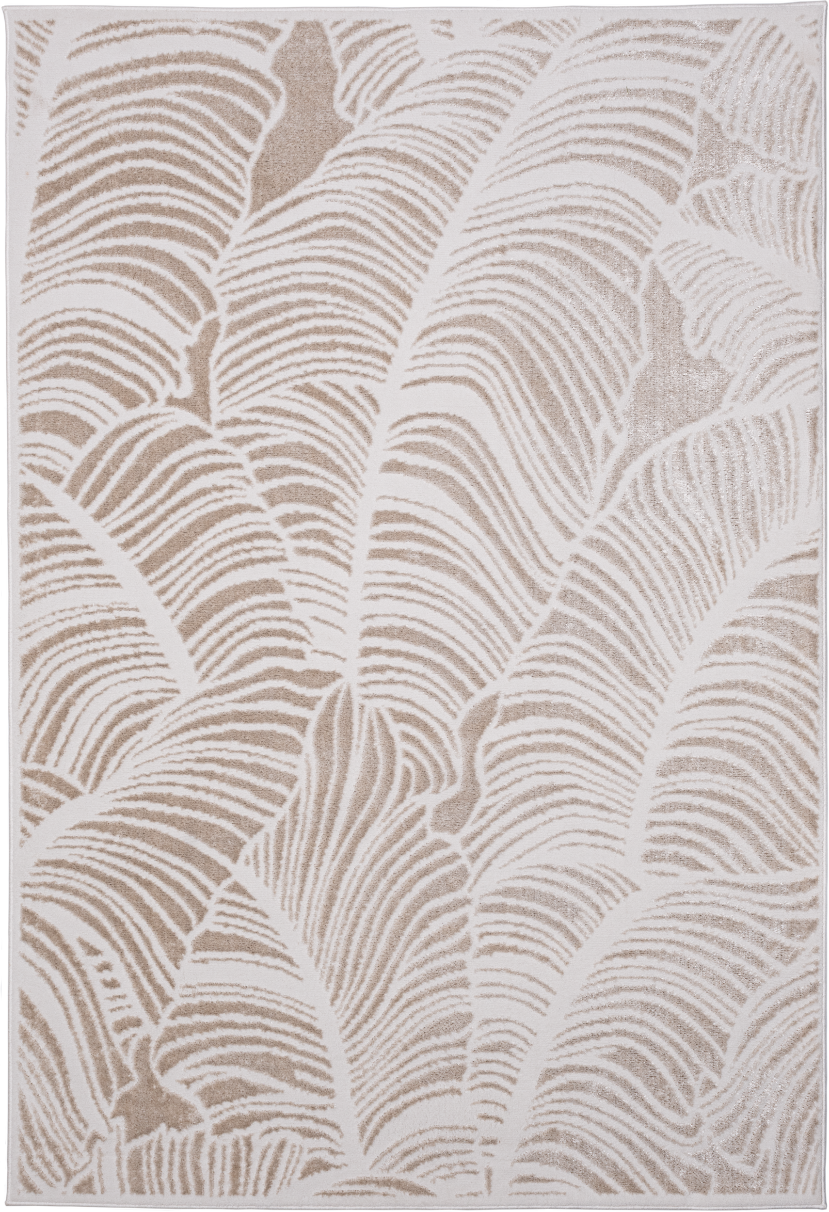 Dywan Salma Liście ivory-beżowy 120 x 170 cm