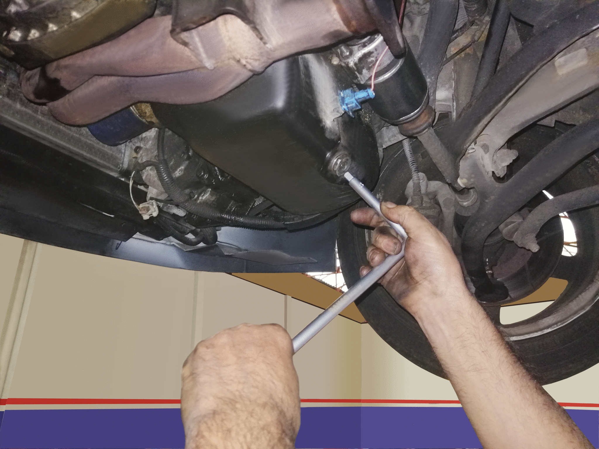 Clé de vidange embout carré 8 et 10 mm BAHCO - 4