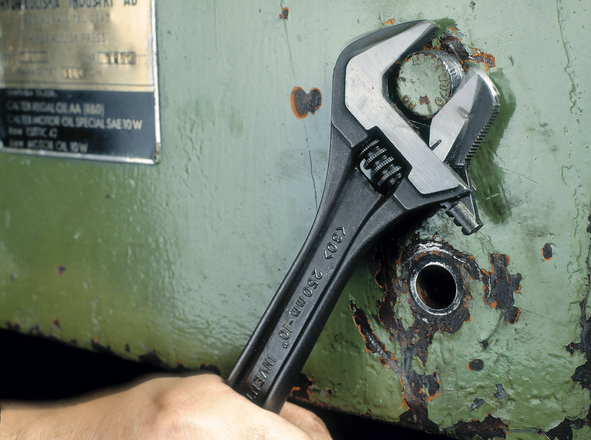 Clé à molette à ouverture 44 mm BAHCO 8074, L. 380 mm - 4