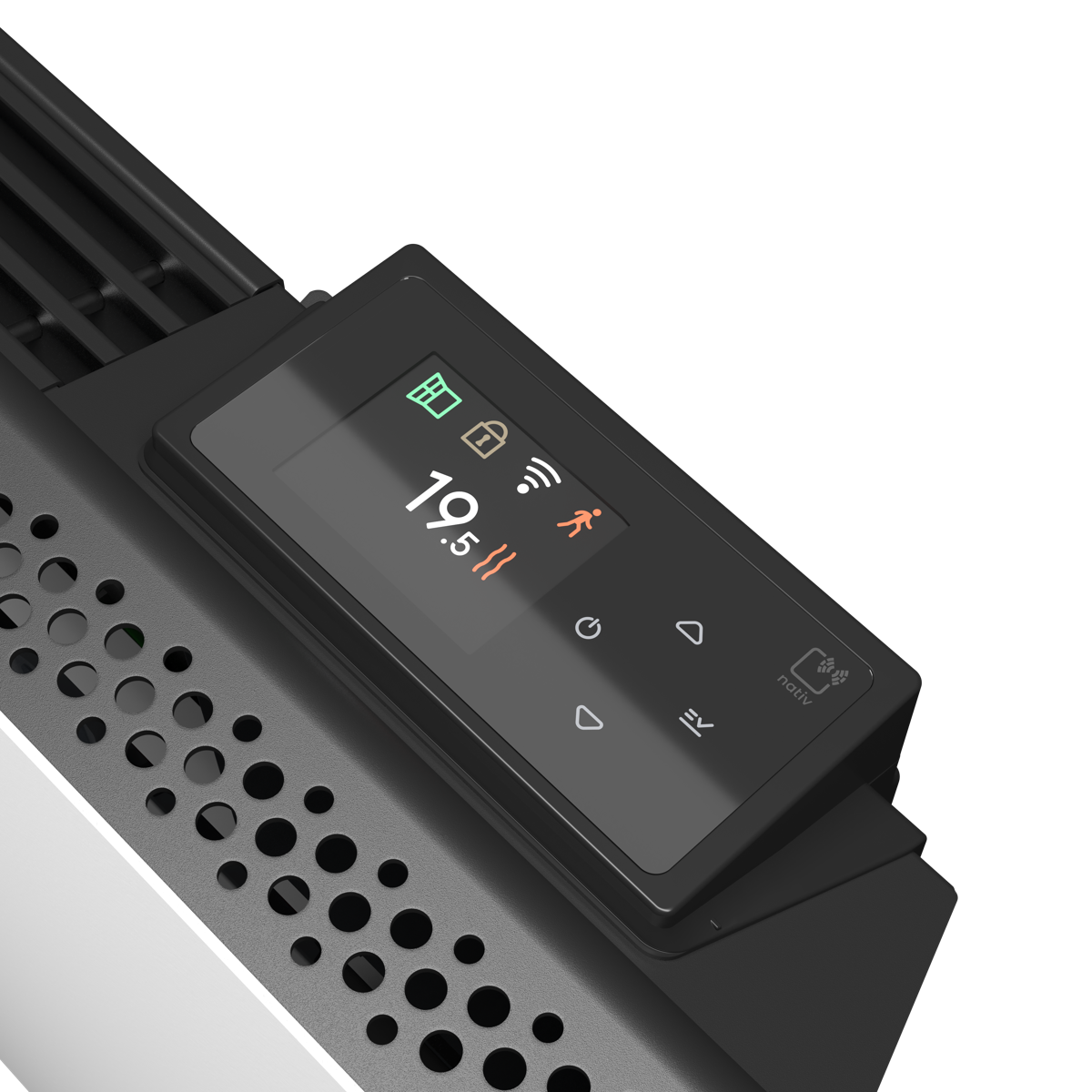 Radiateur électrique connecté double système de chauffe 2000W NOIROT Evolution - 4