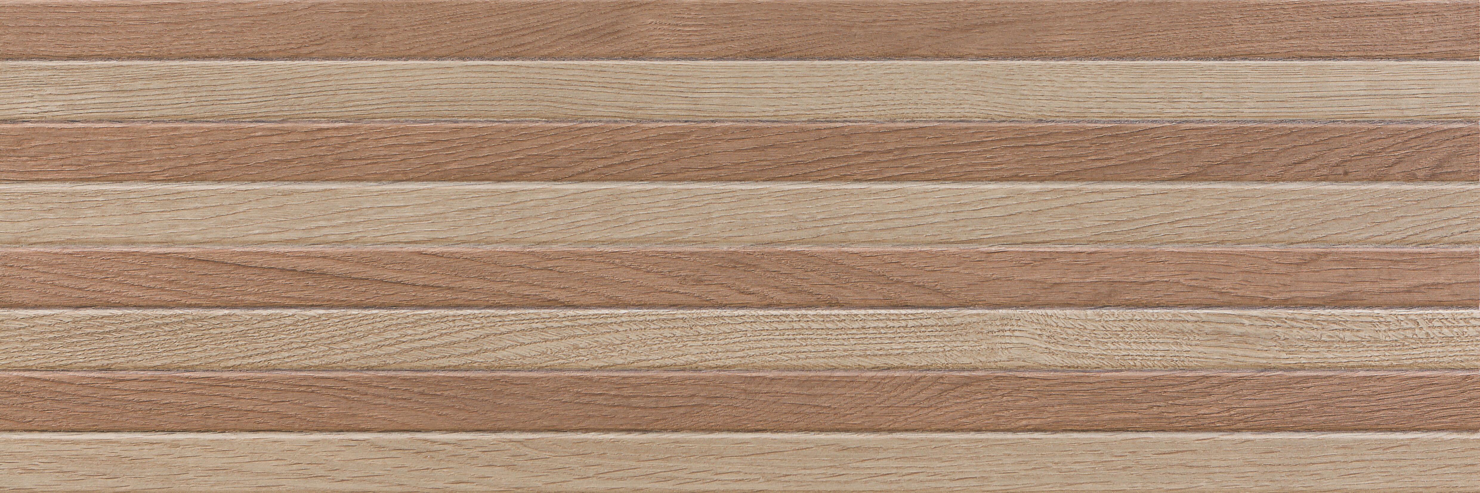 Azulejo cerámico clash efecto madera multicolor 30x90 cm