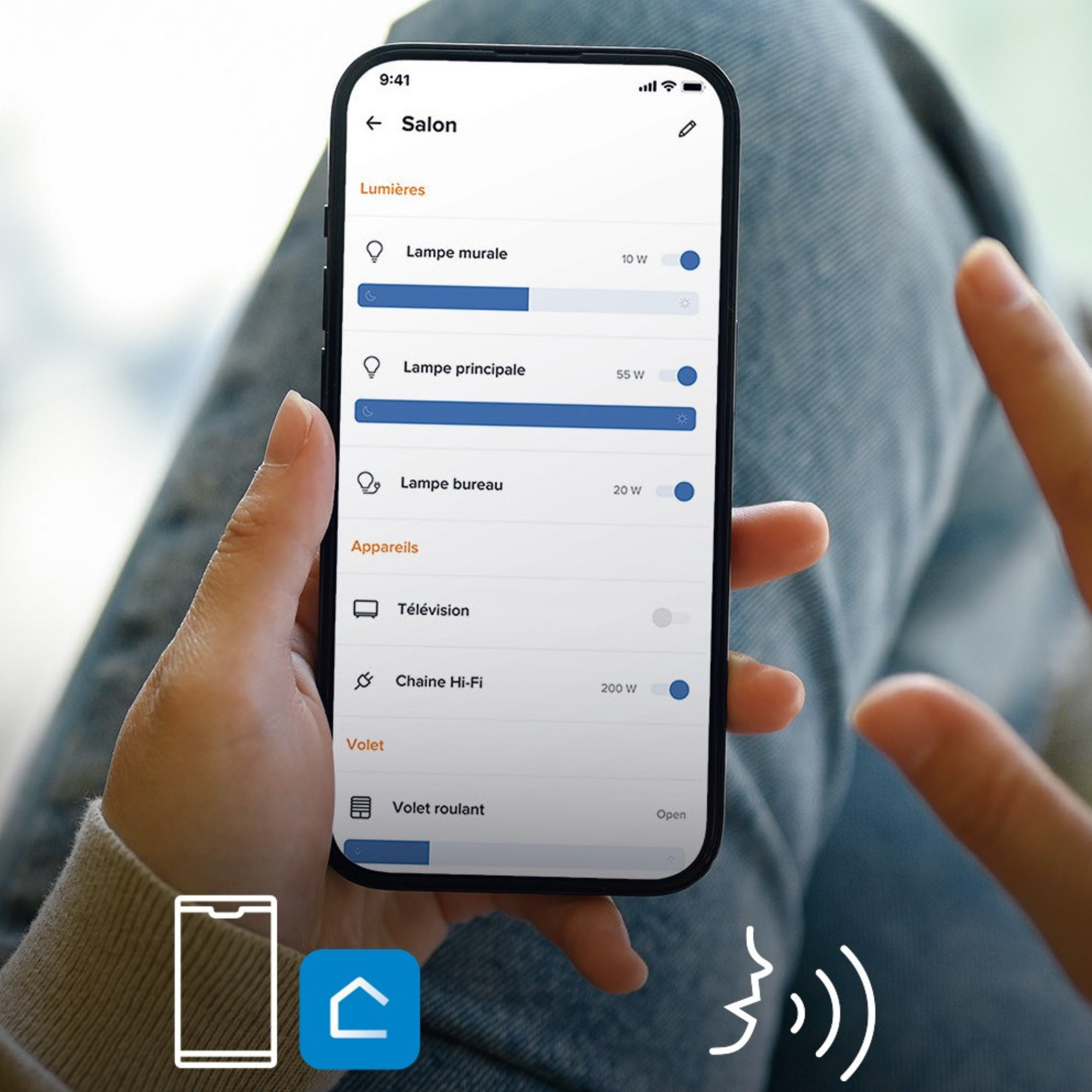 Prise connectée 2P+T 16A Céliane with Netatmo avec plaque - Titanium - particulier | Legrand