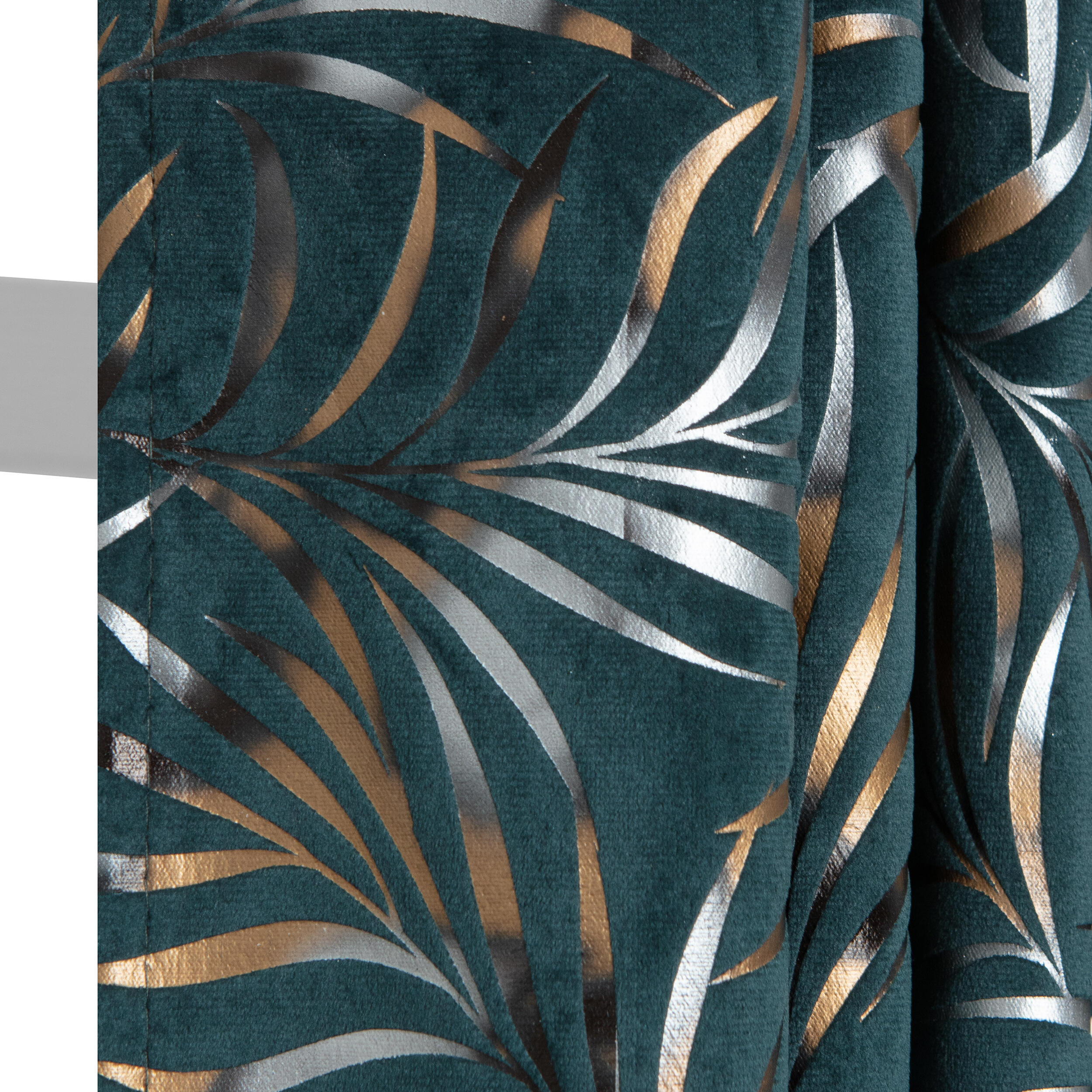 Tenda Jelya blu, fettuccia e passanti nascosti 140x280 cm - 4