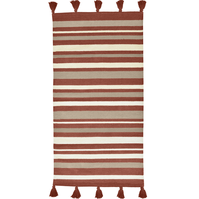 Scendiletto Madyline INSPIRE in cotone Arancione L 140 x L 70 cm