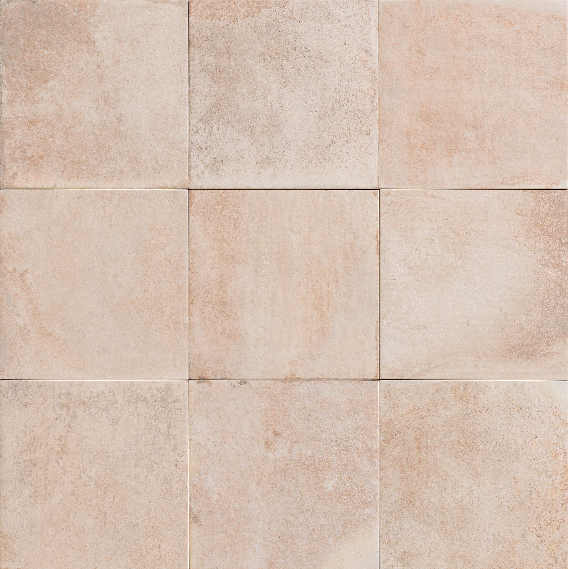 Suelo/azulejo porcelánico fondant efecto cemento blanco 20x20 cm c3